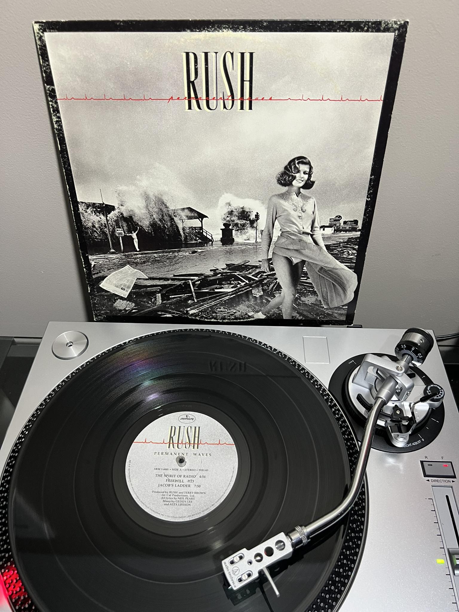 Rush Permanent Waves 24kt gold CD review