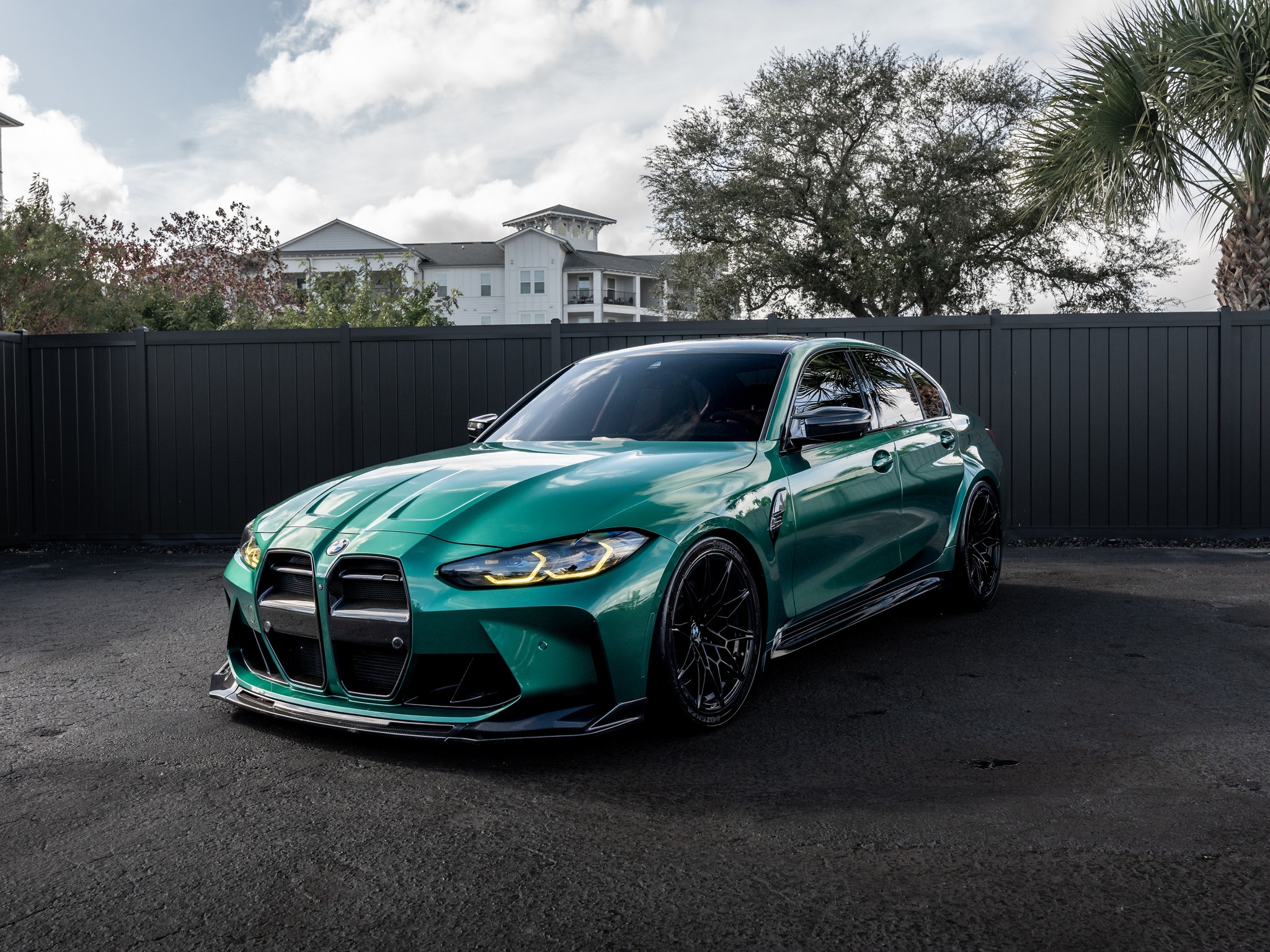 チャン　10キロ 2021 BMW M3 Competition for sale with performance upgrades