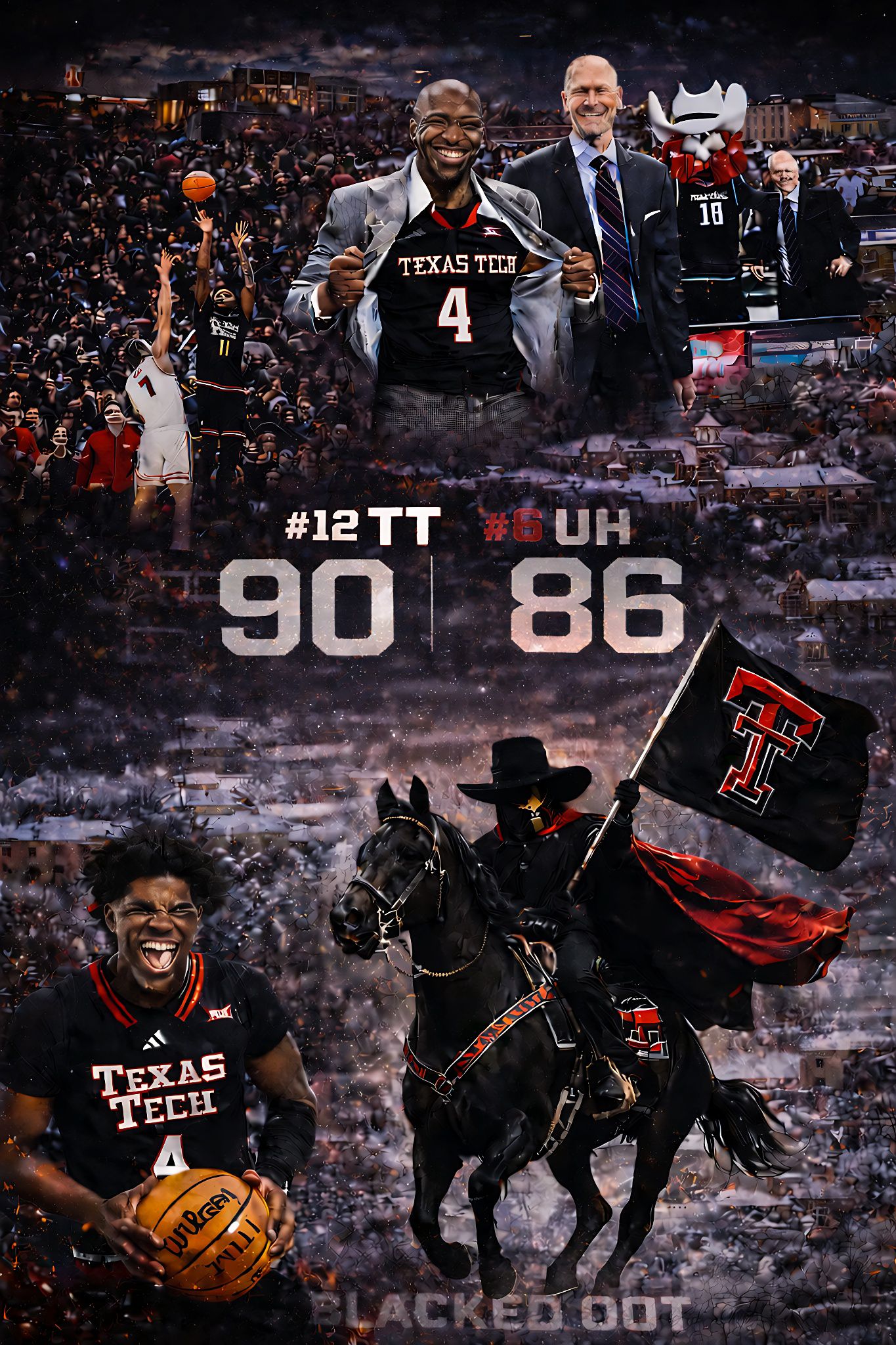 Texas Tech Red Raiders Fans | 👆🏾 #BLACKEDOUT #UPSET #VICTORY 👆🏾 | Facebook