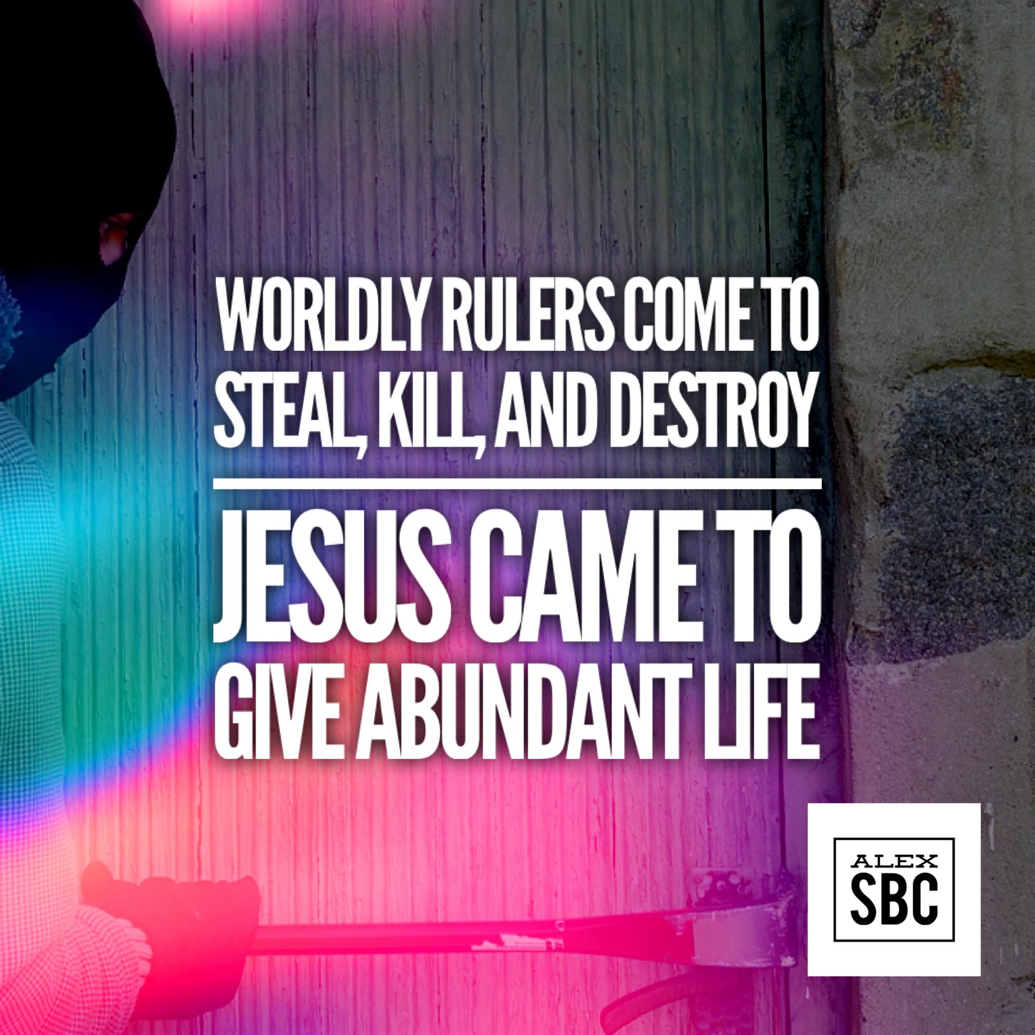 Andrew - Today, we reflect on John 10:7-10 Jesus claimed to be the gate ...