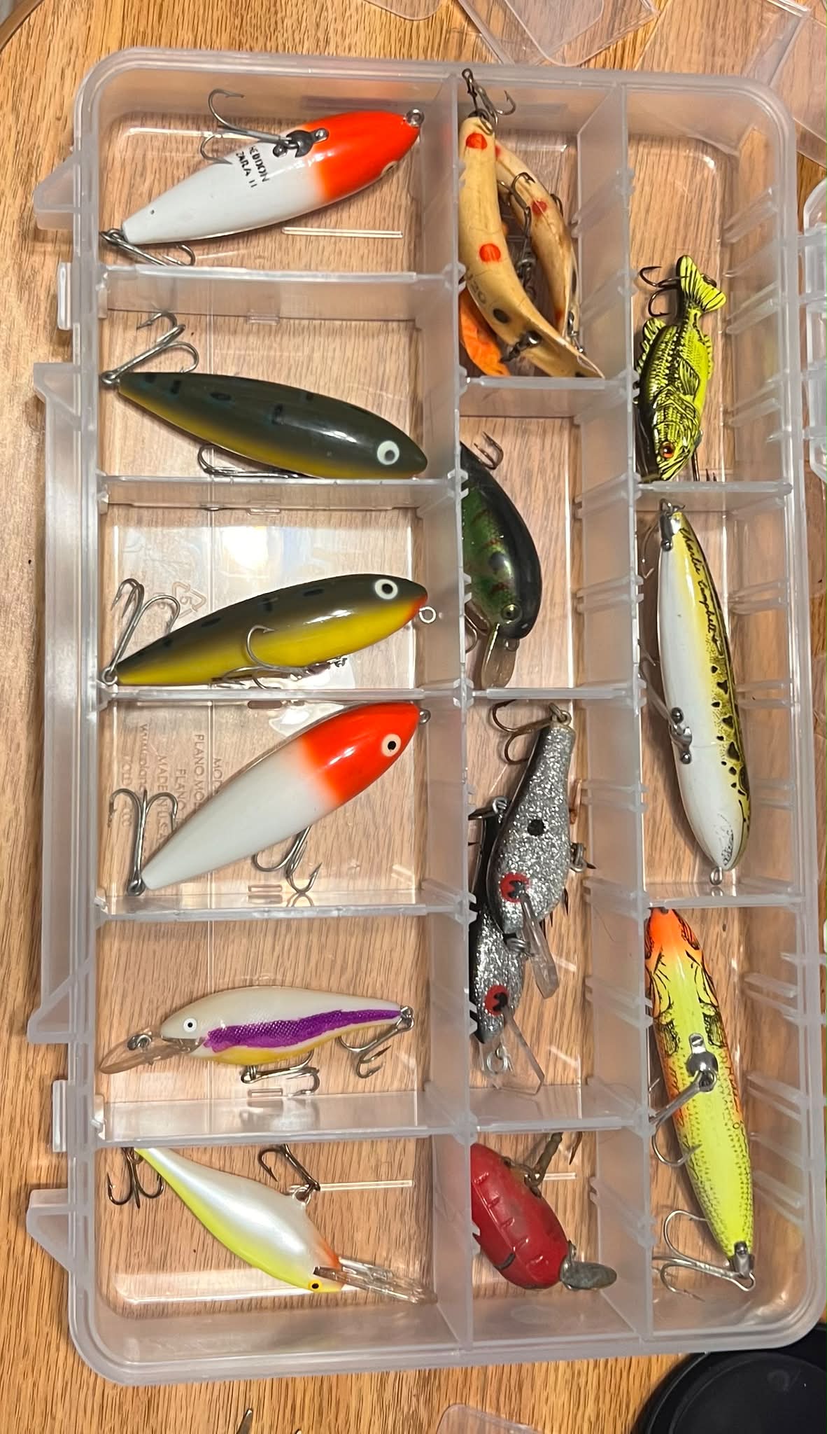 What do you think about this lot of 13 Heddon lures?