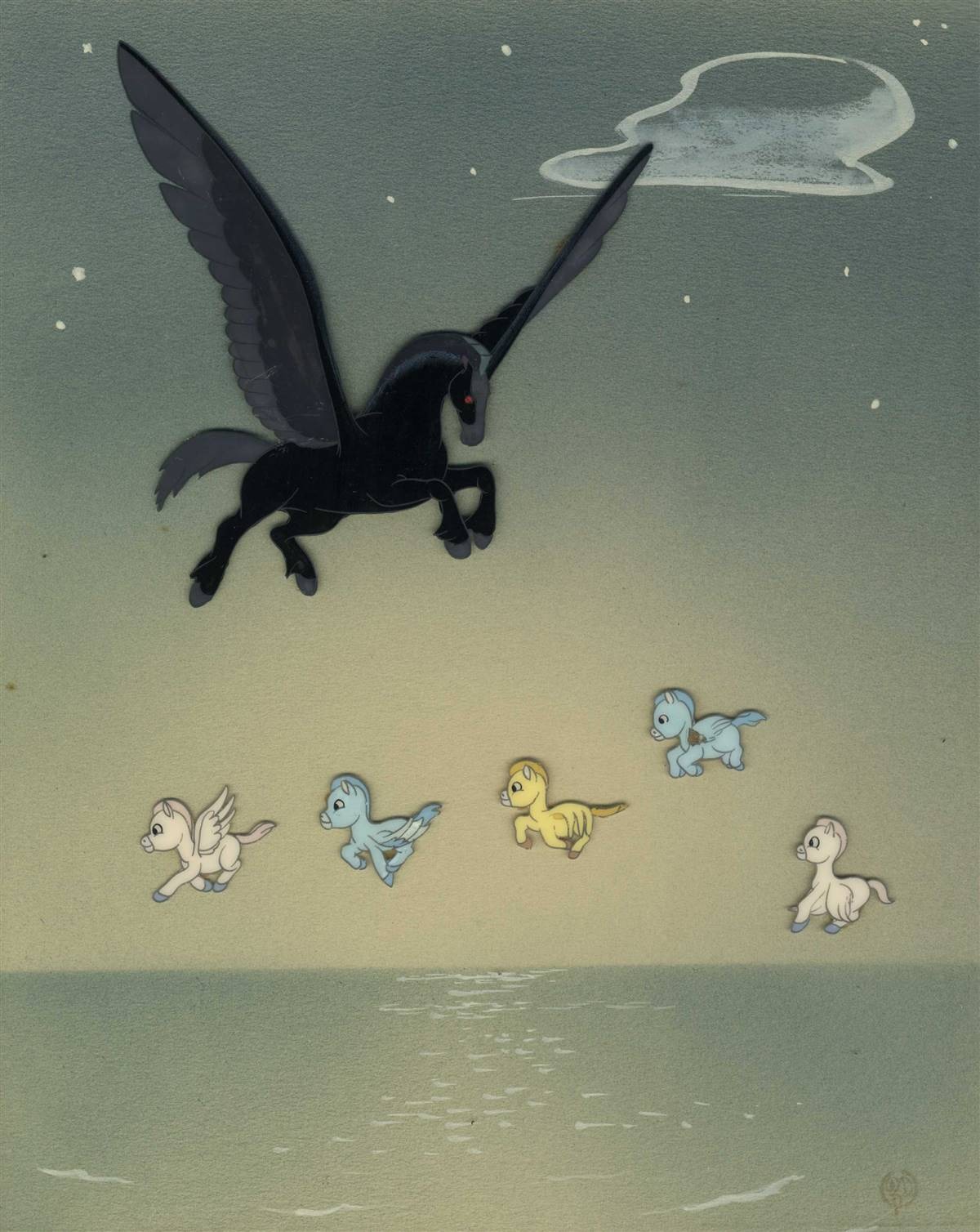 Fantasia animation art pieces from Pastoral Symphony