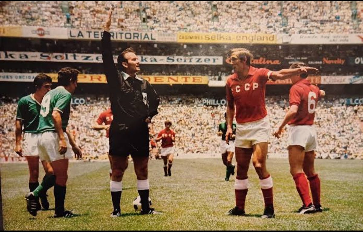 Mexico vs USSR 1970 FIFA World Cup opening match