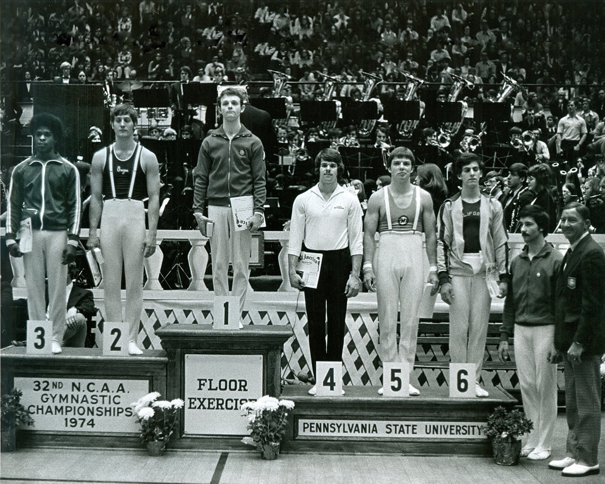 1970s Gymnastics Floor Exercise Routines
