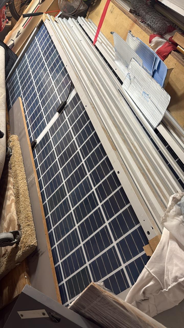 DIY Solar | Hello Everyone, I just bought 12 400amp panels and I am ...