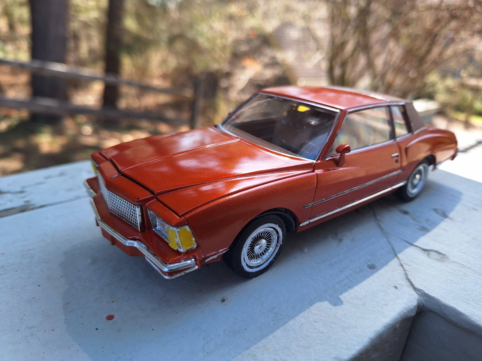自動車 1/25 Trumpeter 1978 Monte Carlo lowrider Trumpeter Monte Carlo model car completed