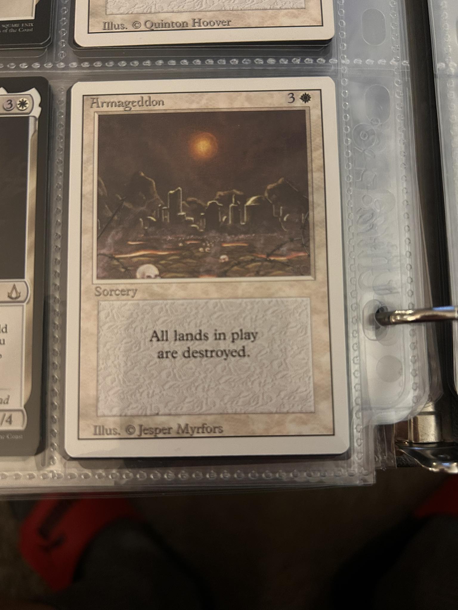 armageddon card mtg (Invocation) [Amonkhet Invocations] Destroy all lands. Magic The Gathering - Armageddon