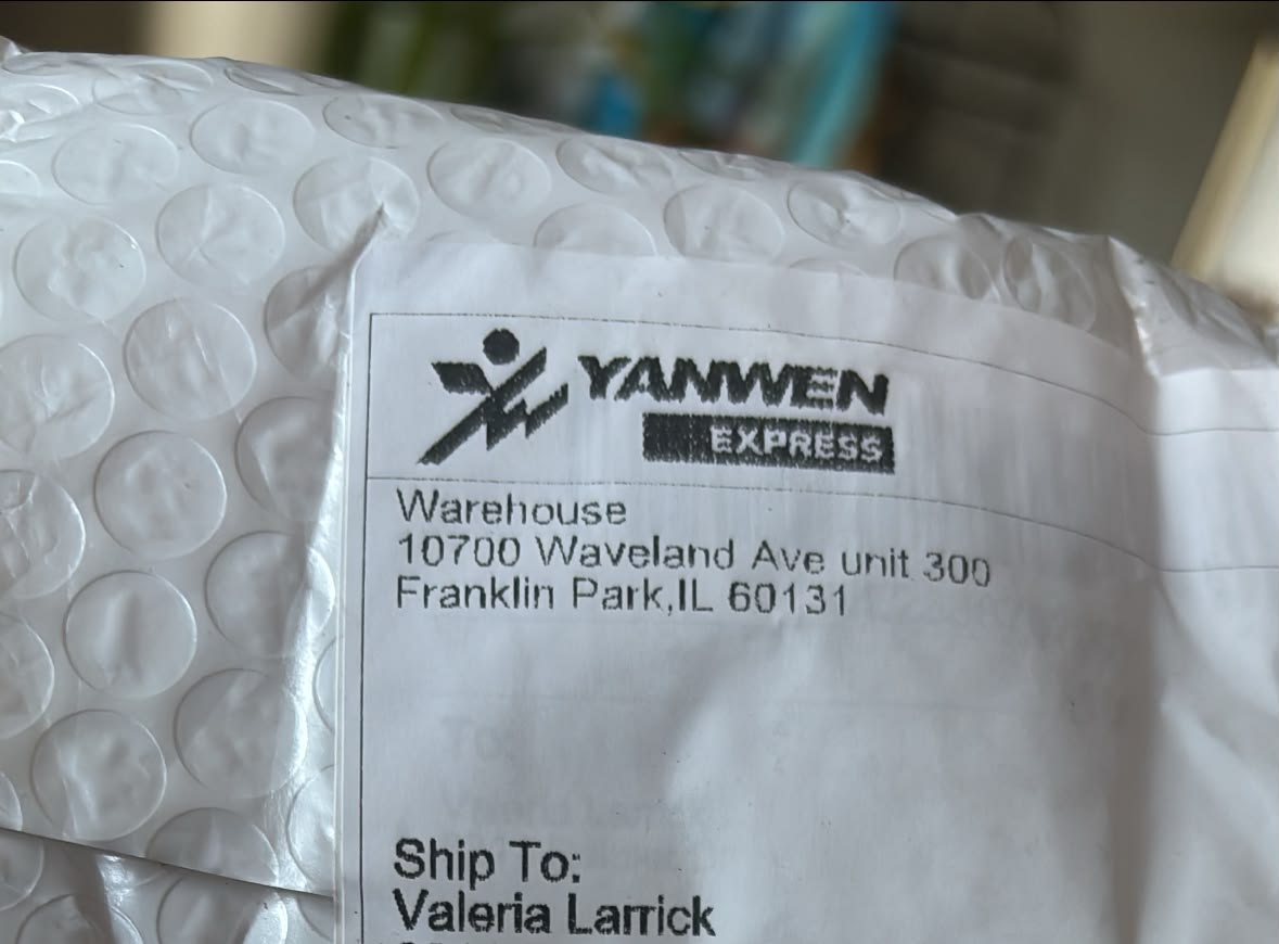 Who knows Valeria in Lawrence, KS with wrong address package?