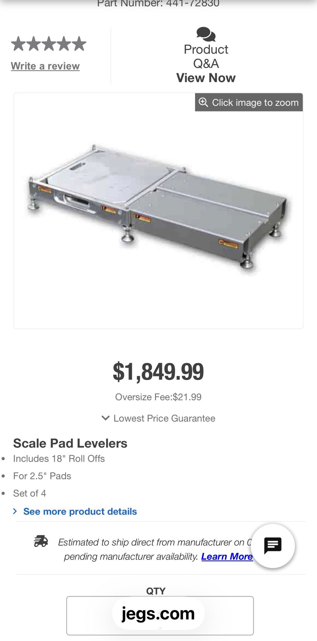 For Sale: -Longacre 2-piece Billet aluminum scale pads $900