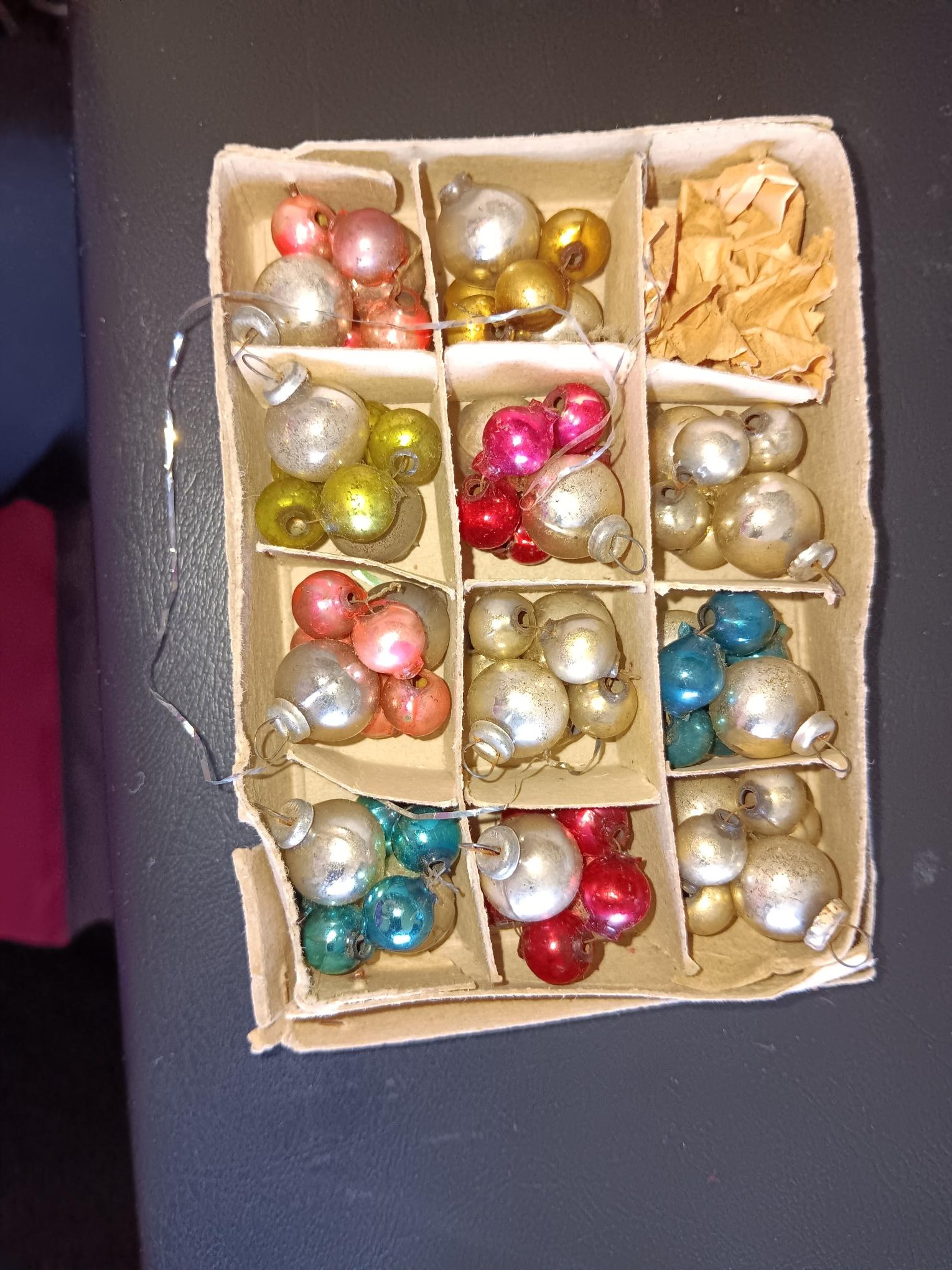 Vintage Japanese ornaments found in secondhand discards