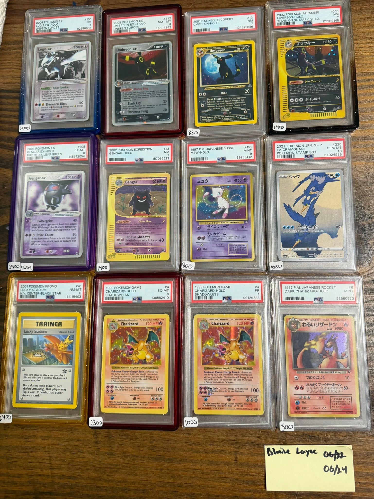 Pokemon cards for sale, priced to recent TCG comps | Lexington, KY