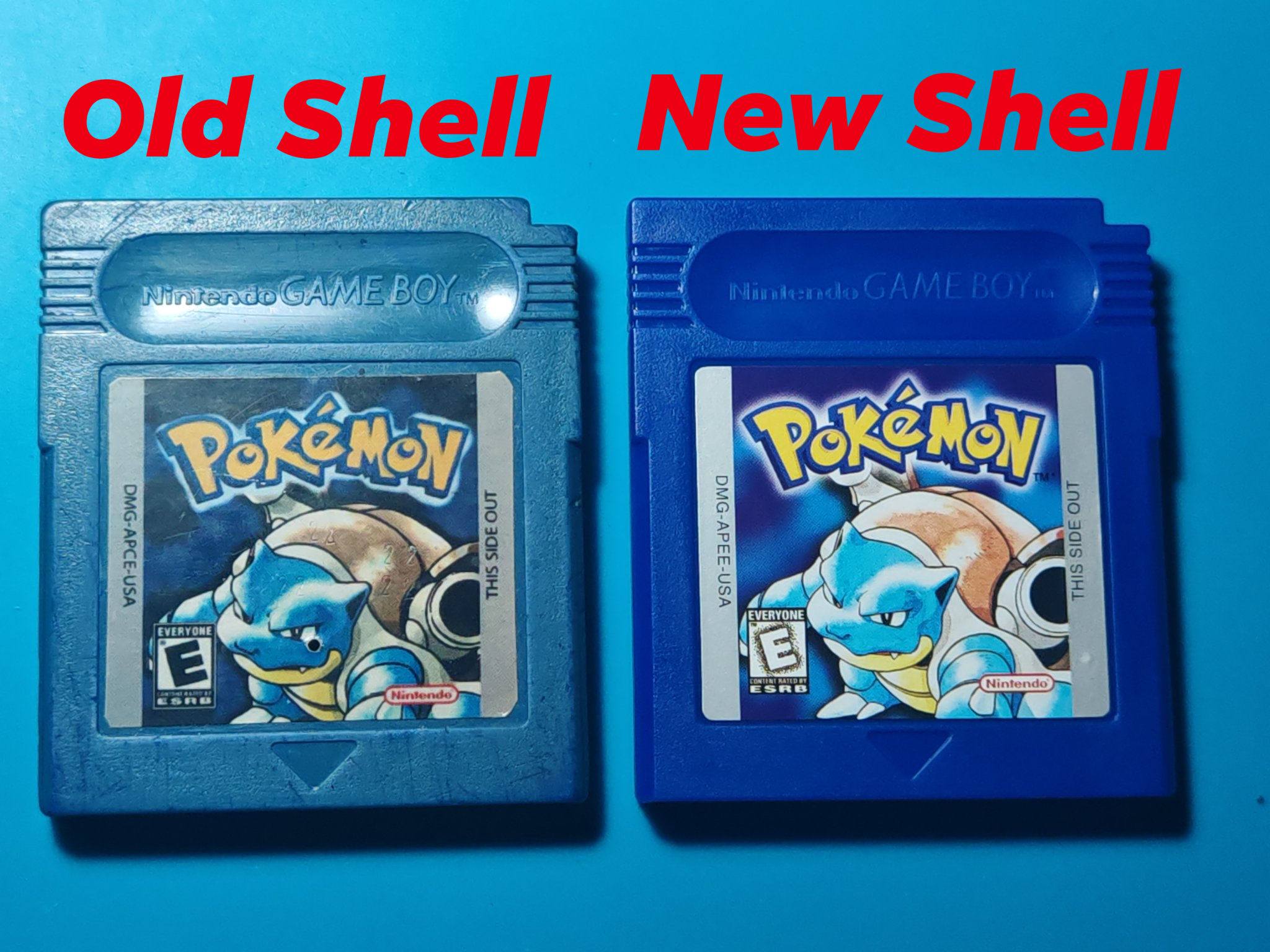 Is rebuilt Pokemon Blue game still original?