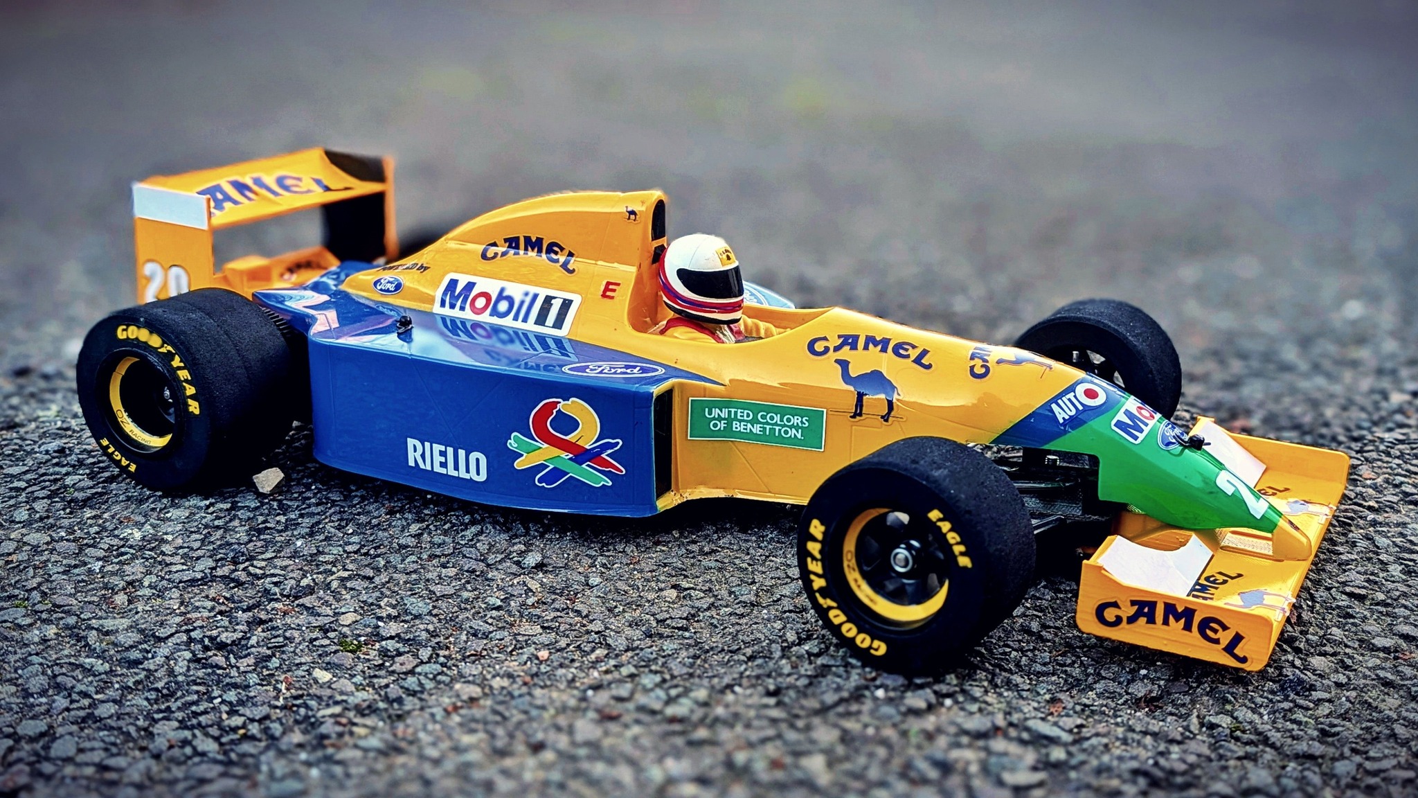 Benetton B190 Tamiya F104 Pro Version 2 build