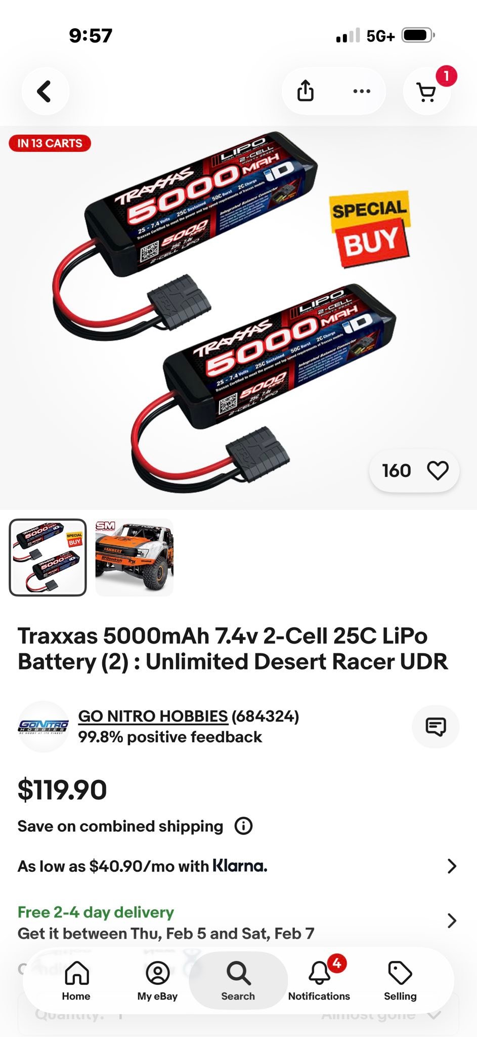 So I have the Traxxas slash 2wd t-12 motor rtr stock. Which mah will not destroy gears and motors quickly? Basically will it run faster with the 7600 compared to the 5000 mah?