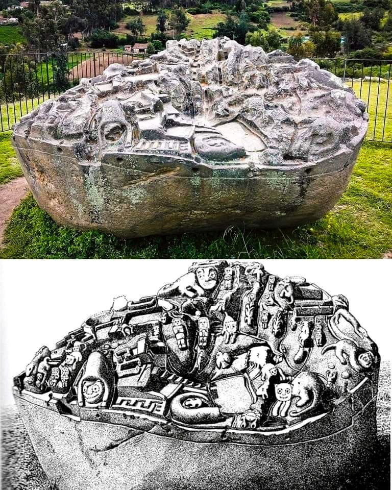Mictlán - El misterioso monolito Sayhuite es una enorme... | Facebook
