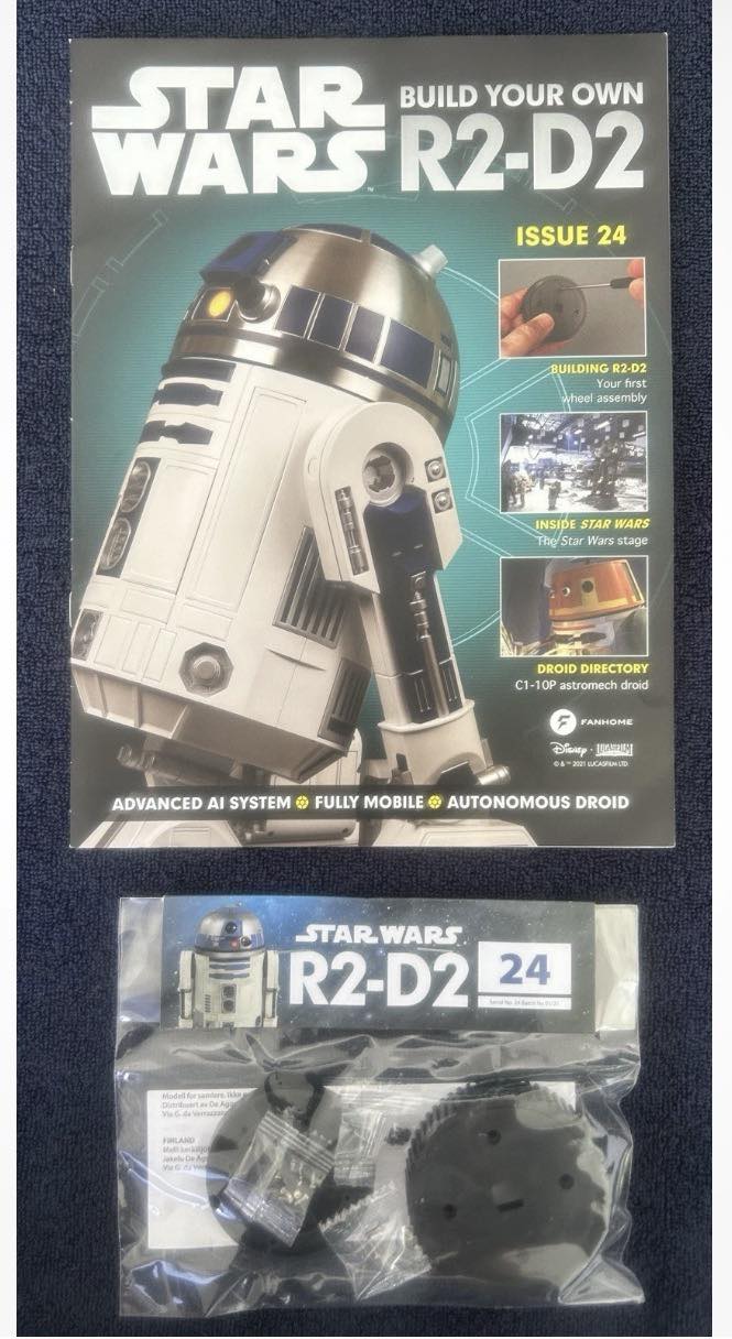 Has anybody built Deagostini's R2-D2 model issue 24?