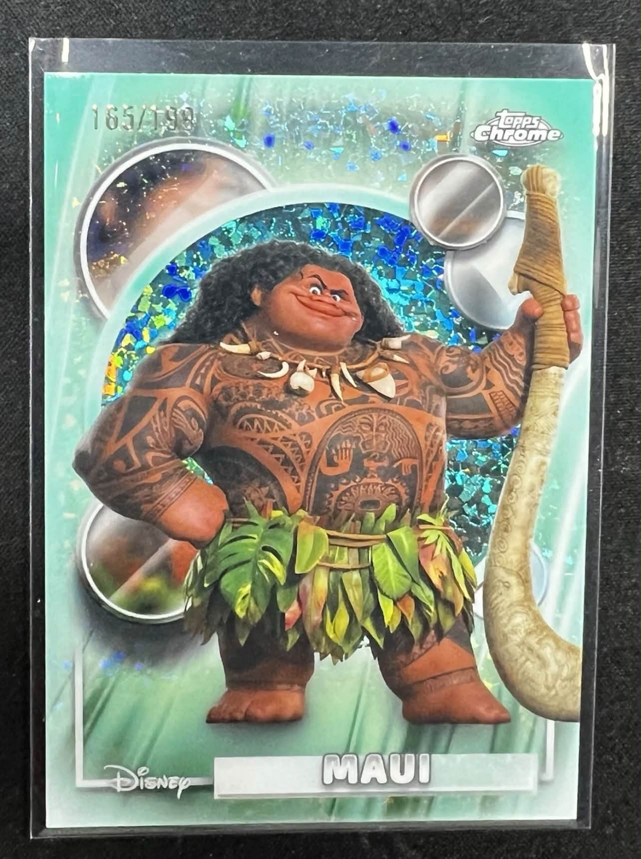 Looking for numbered Maui Topps Chrome Disney cards