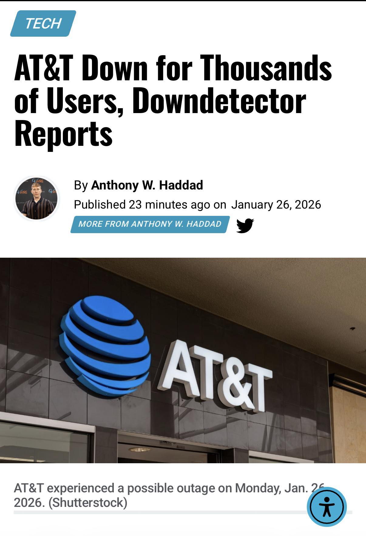 Scott Edwards - **** AT&T Wireless - Major Outage ****... | Facebook