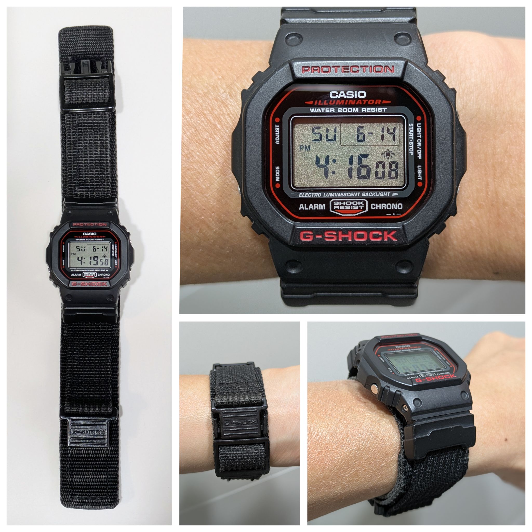 Casio DW-5600E Firefox rare version
