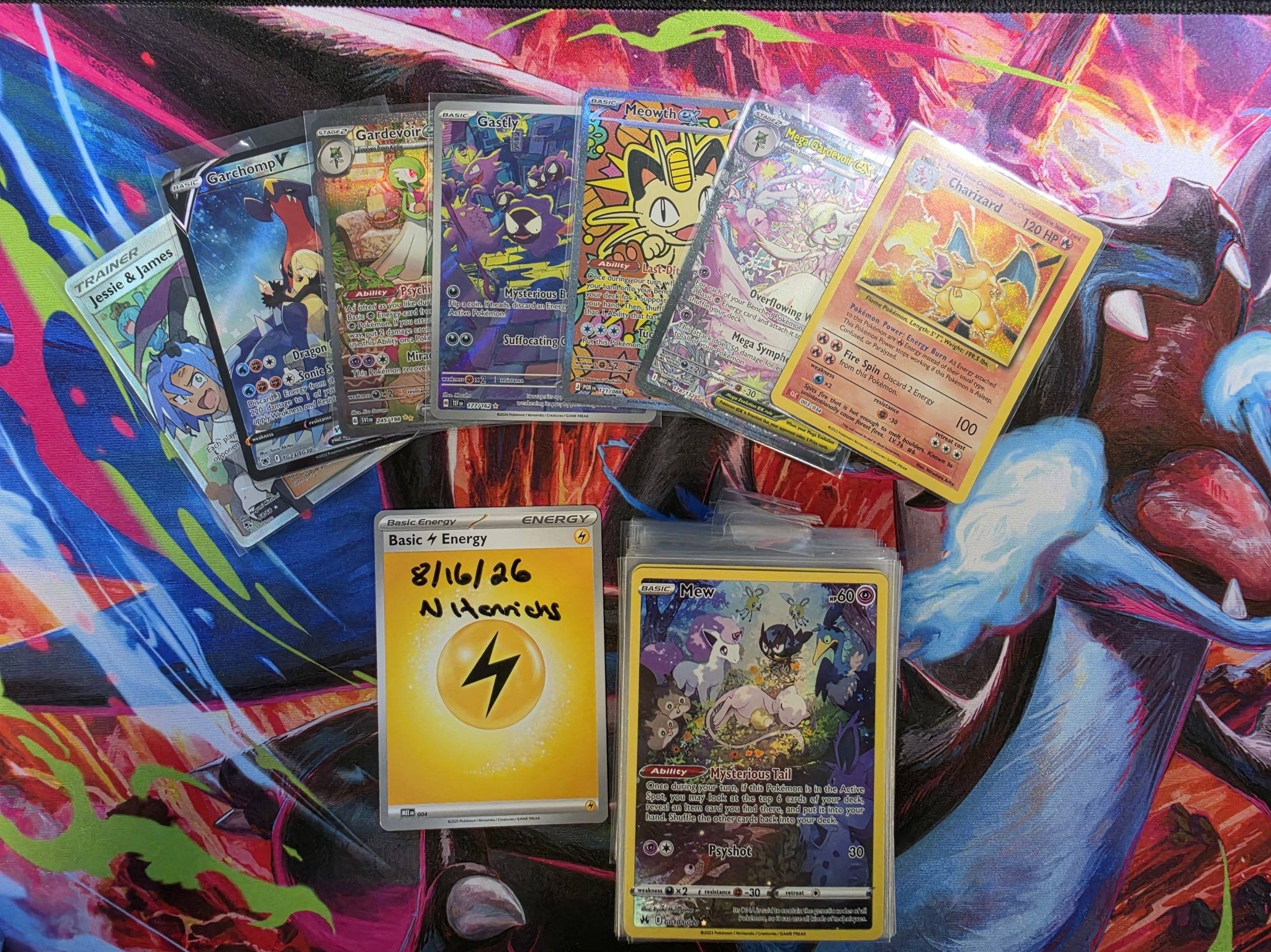 Pokémon TCG Lapras ex 158/142 Full Art Ultra Rare Stellar Crown NM/M
