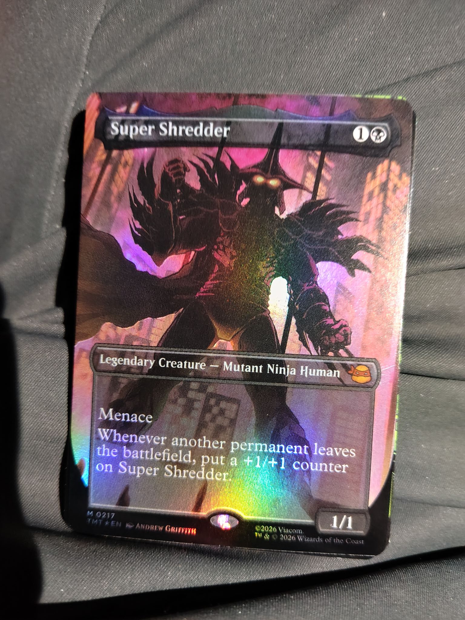 Pulled a Super Shredder Surge Foil out of a Pizza Bundle today
