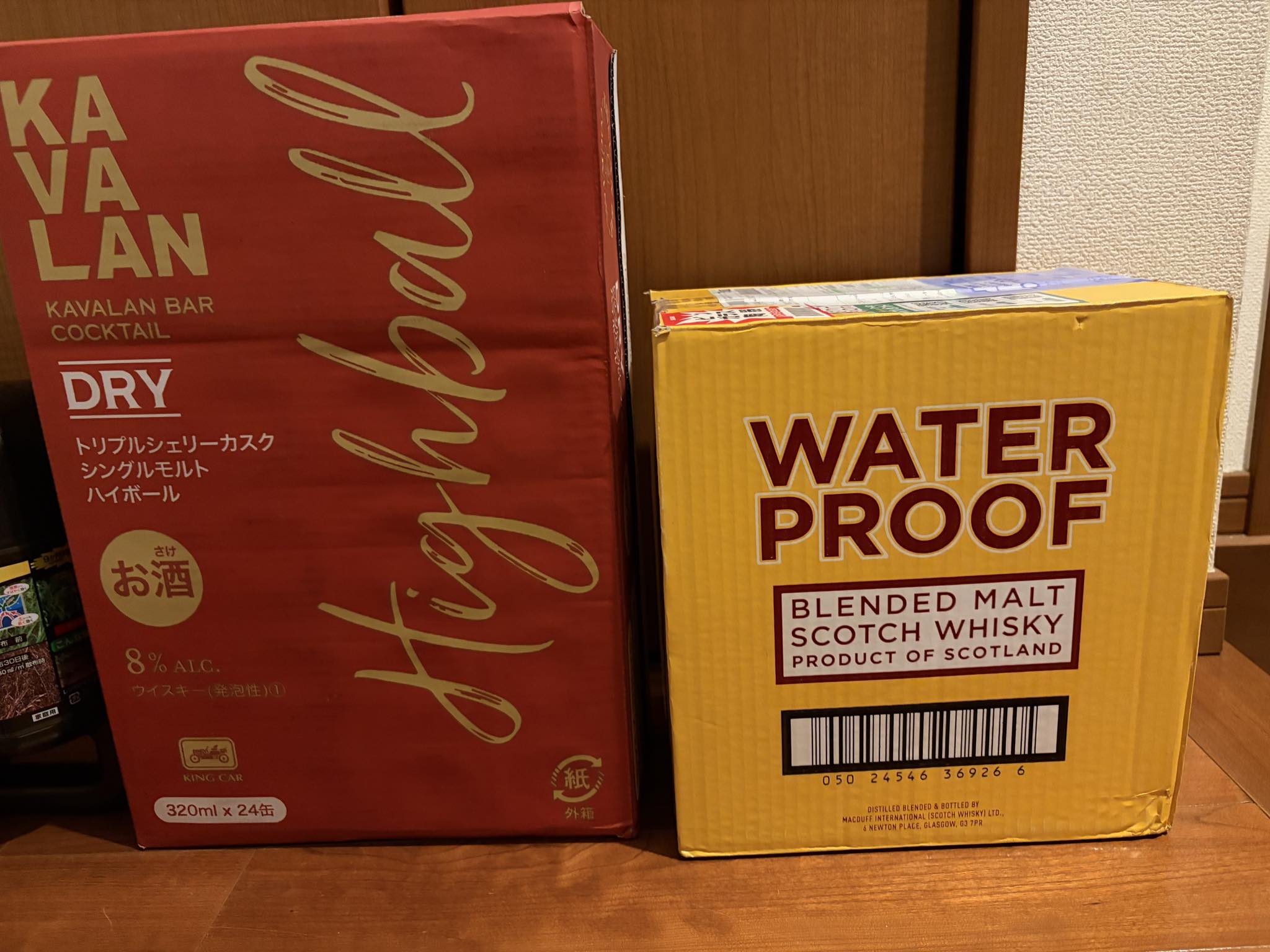 KAVALAN トリプルシェリーカスク ハイボール缶 24本 入り2ケース