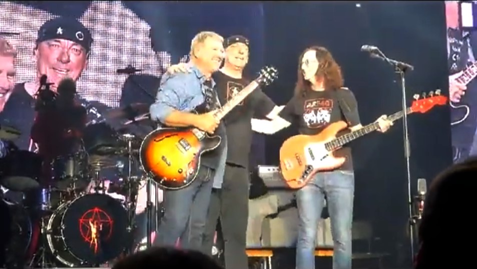 Rush's emotional final stage performance at The Forum in Los Angeles