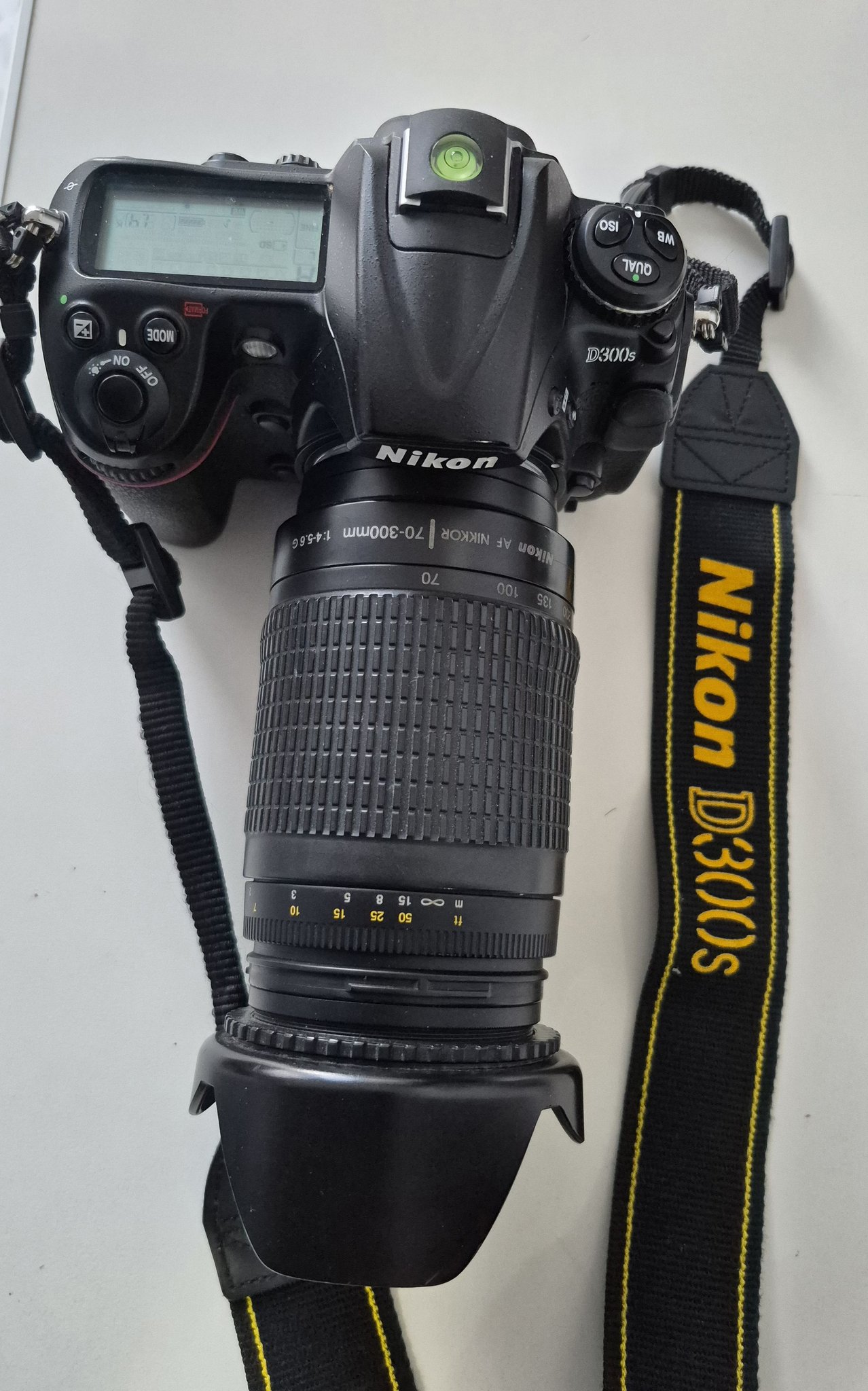 Nikon D300 with Nikkor 18-200mm lens for portrait photography