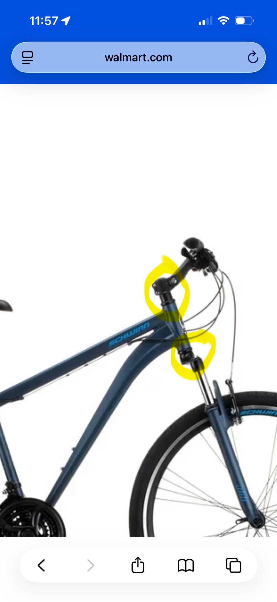 schwinn trailway bicycle 28in Blue / One Size With the help of a powerful front suspension fork to soak up bumps Schwinn - Brandclub - Schwinn