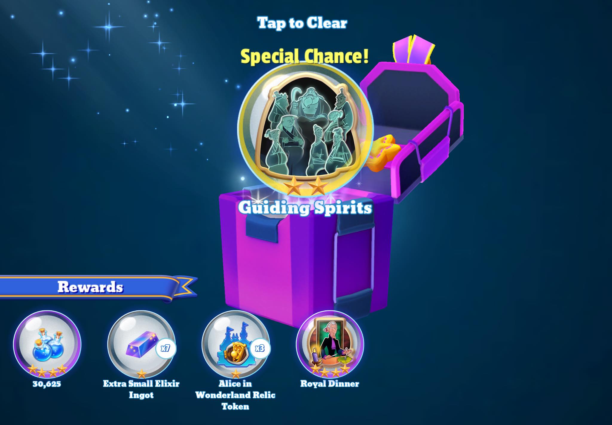 Disney Magic Kingdoms pin chest rewards