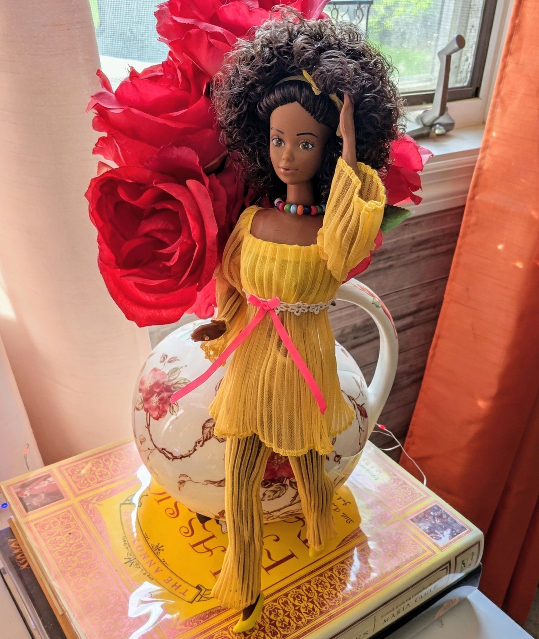 Vintage lemon kick barbie doll