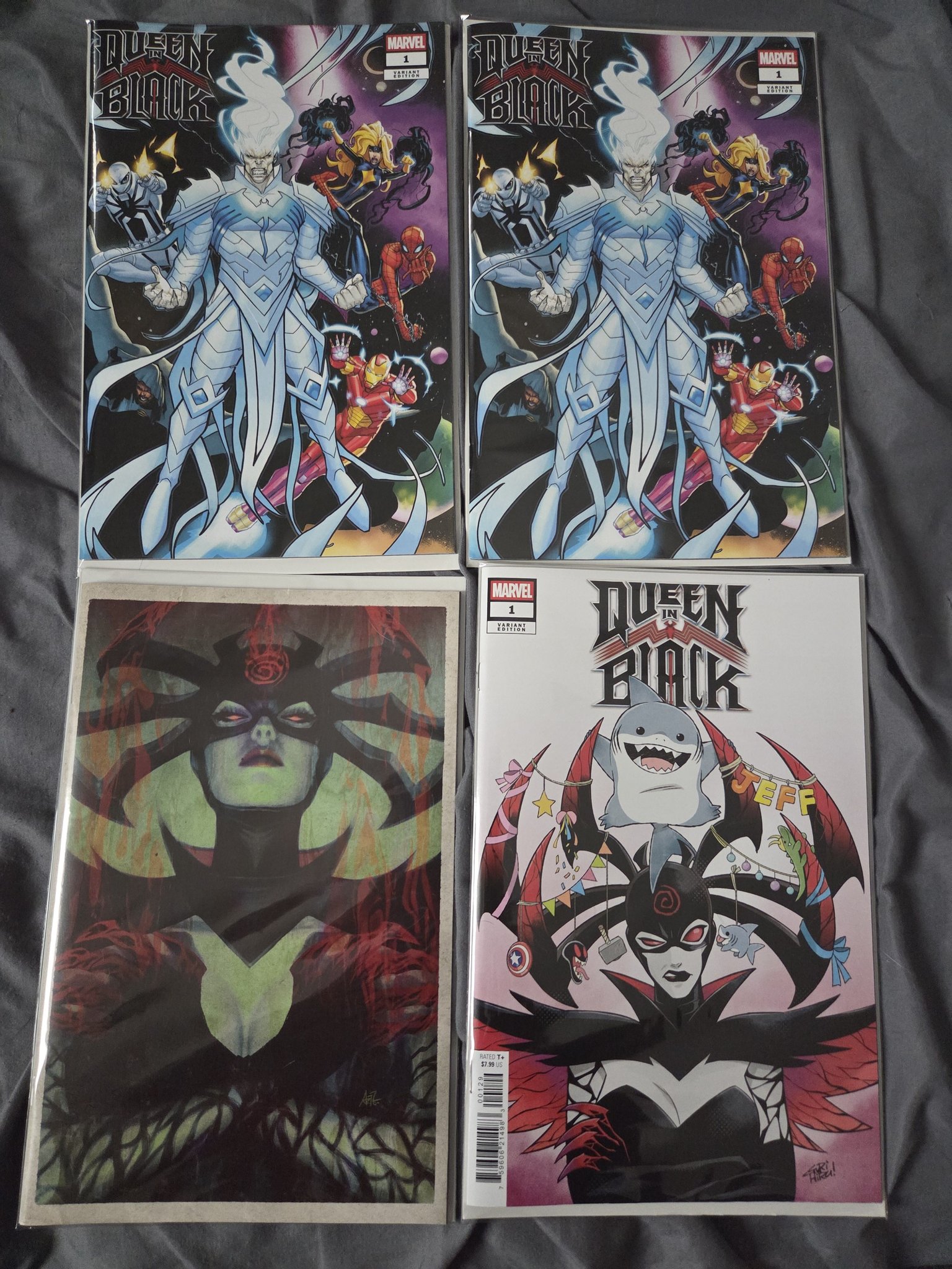 Queen in Black #1 Virgin Variant Comic Book Blind Bag Find