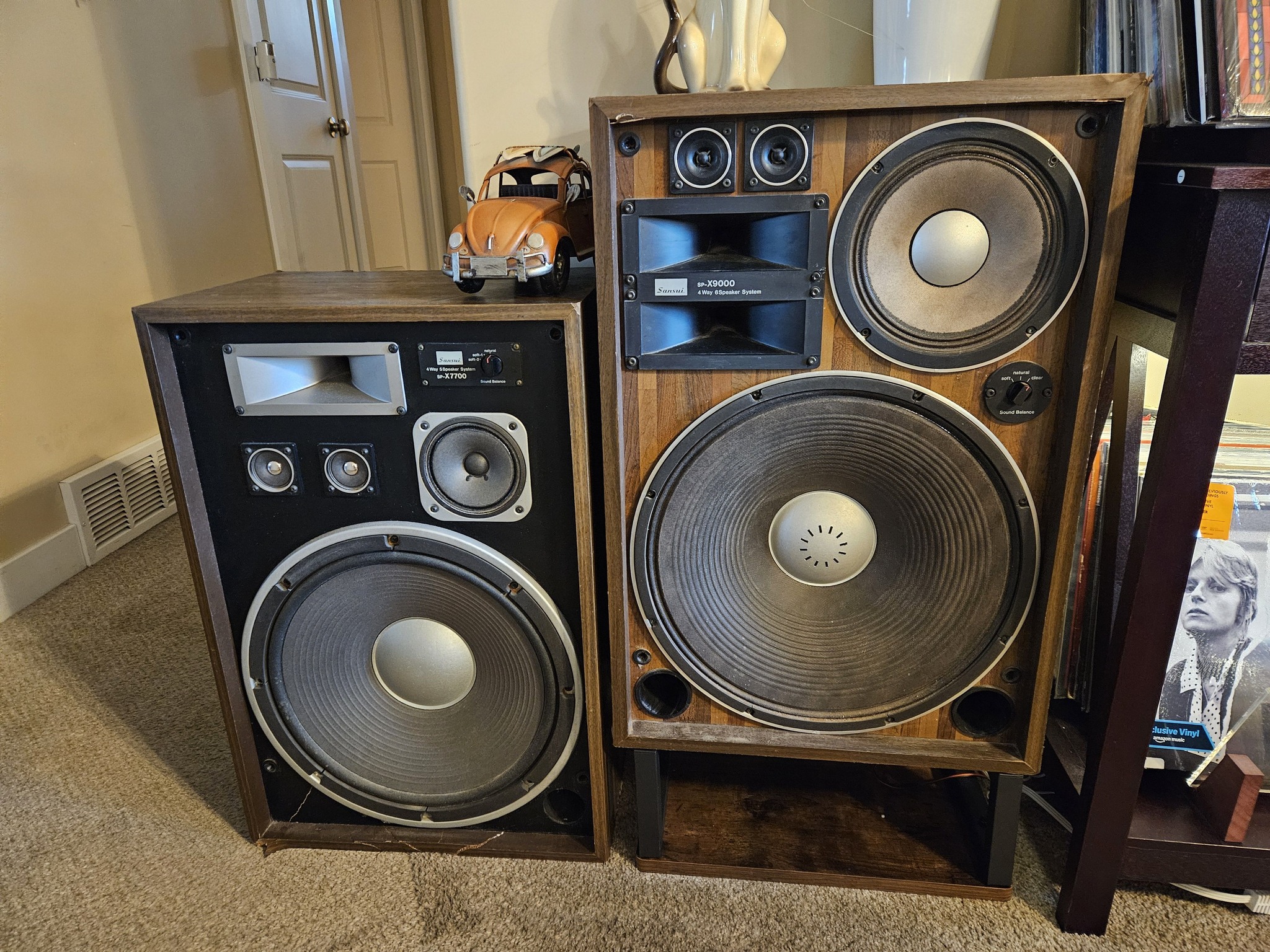 Are Sansui SP-1000 speakers worth modernizing?