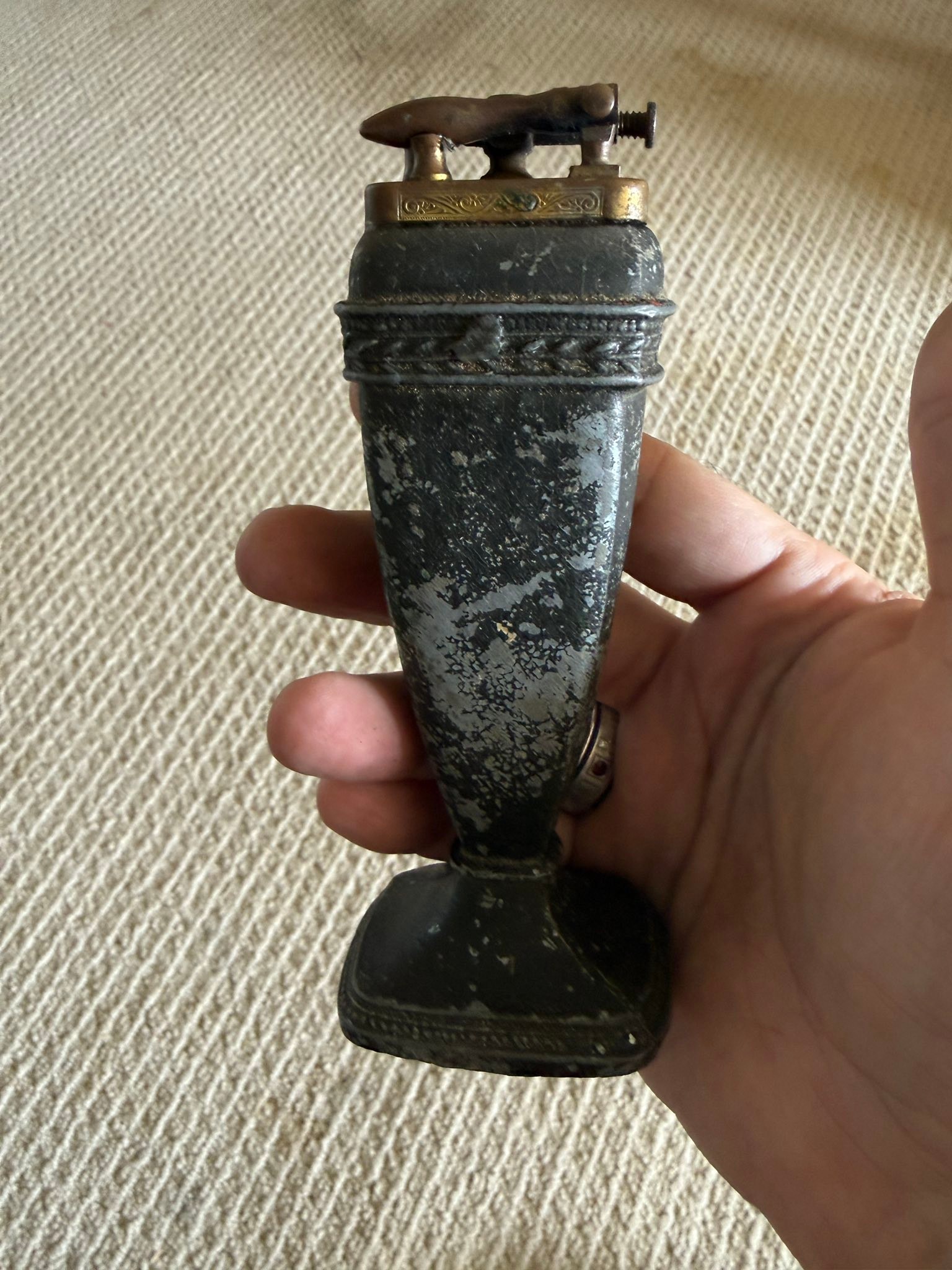 Vintage Permanent Match Lighter