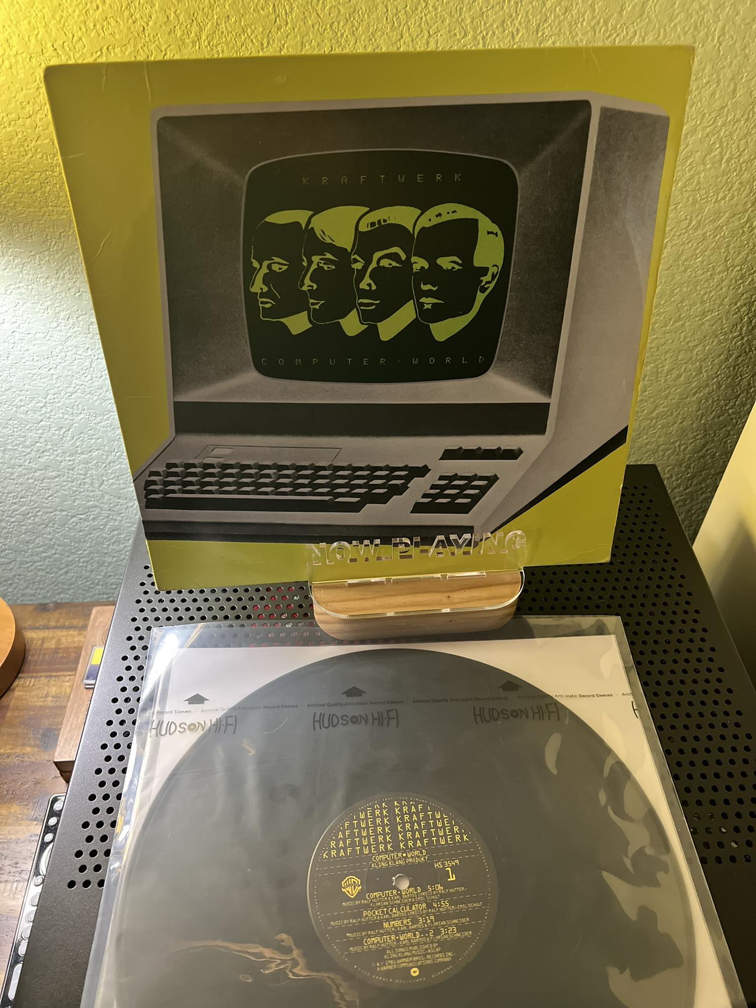Kraftwerk- Computer World 1981 Canadian pressing