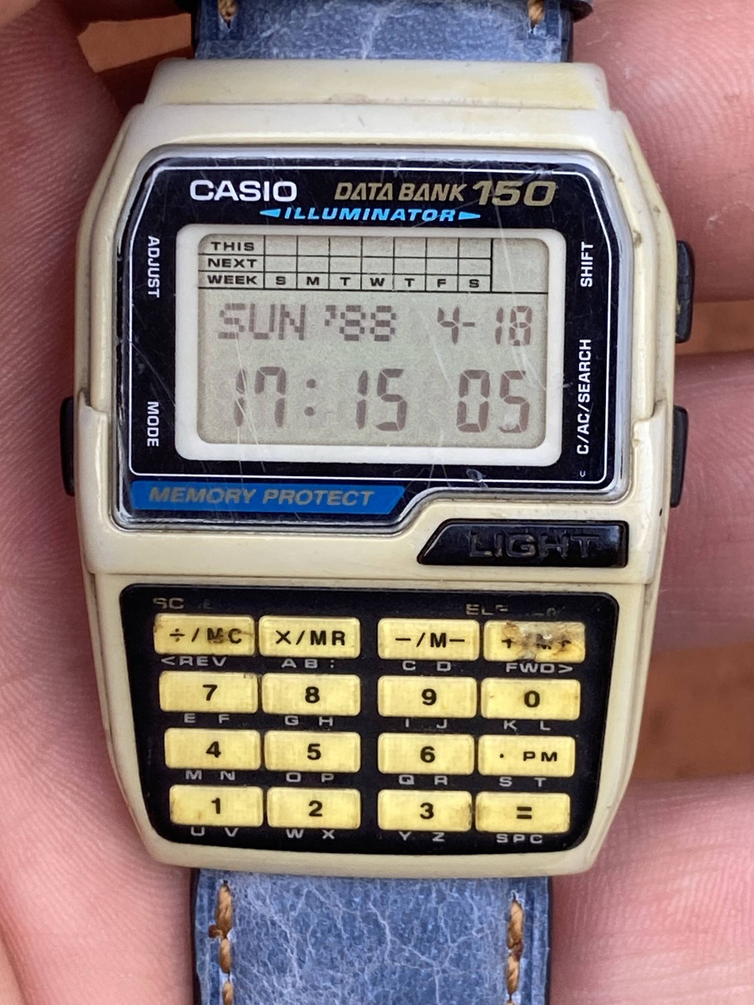CASIO DBC-150 THE NEEDY THAT CHALLENGE THE YEARS
