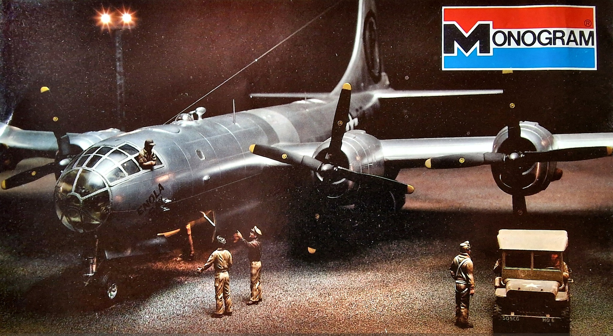 Monogram 1:48 scale B-29 Superfortress model kit