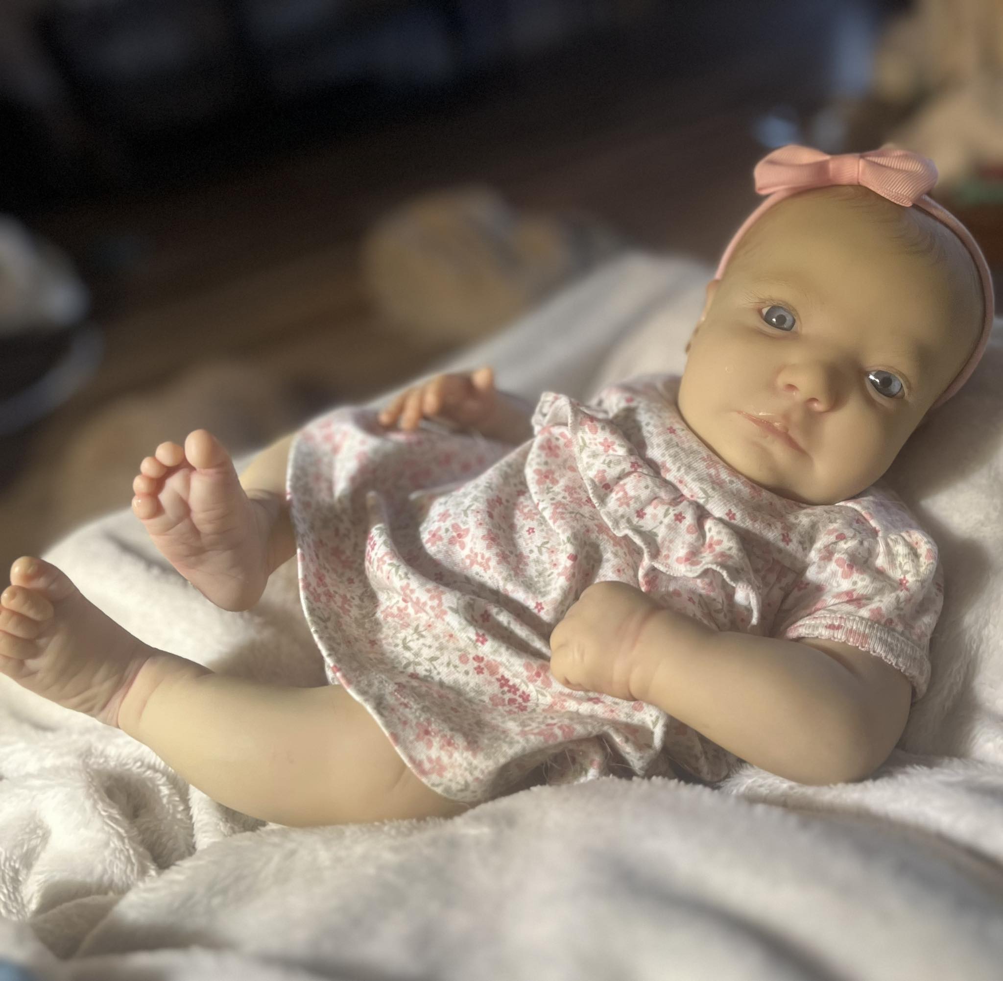 Talia Grace, my first authentic reborn baby doll