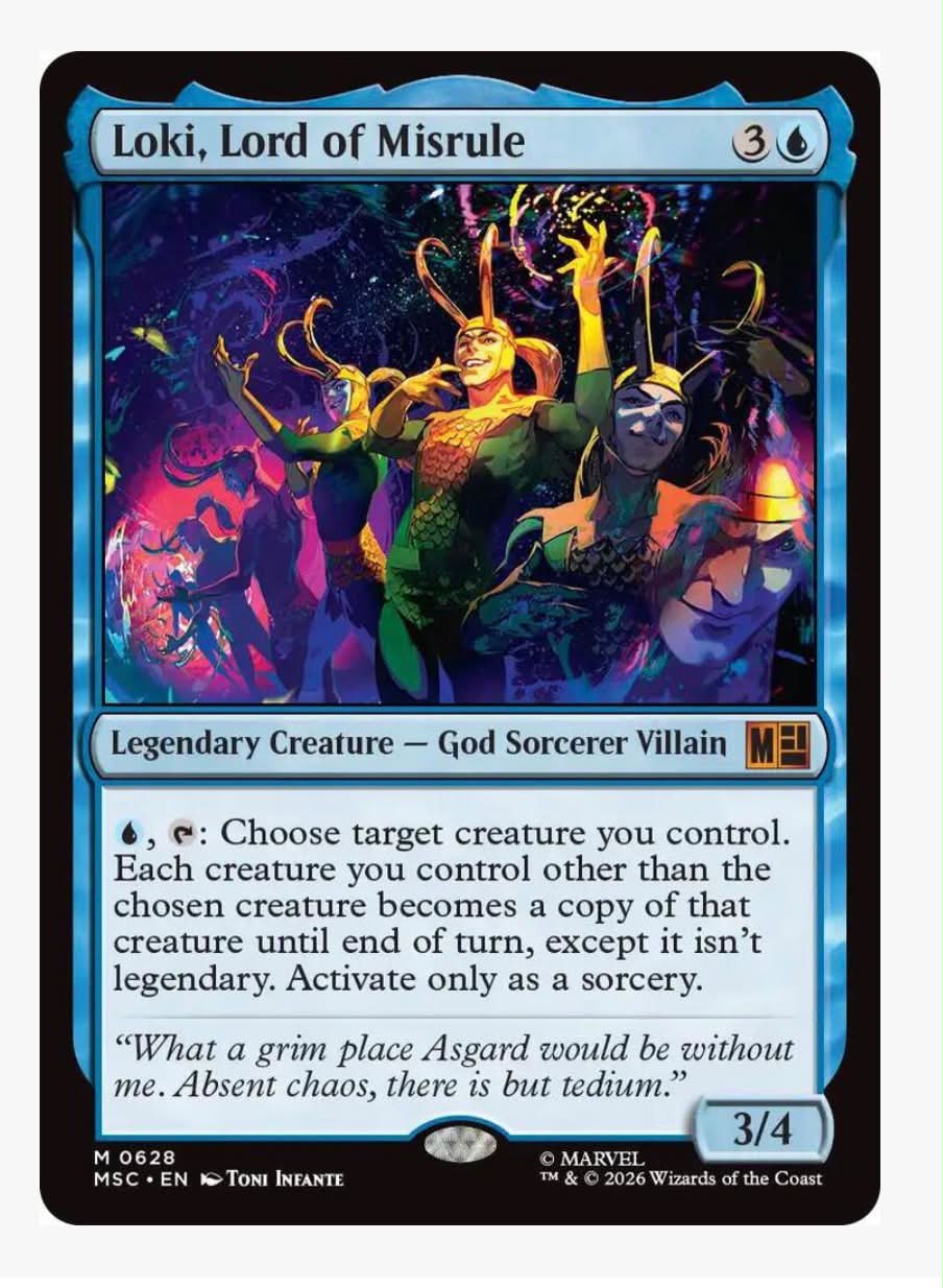 Anyone have a Loki, Lord of Misrule edge decklist I could check