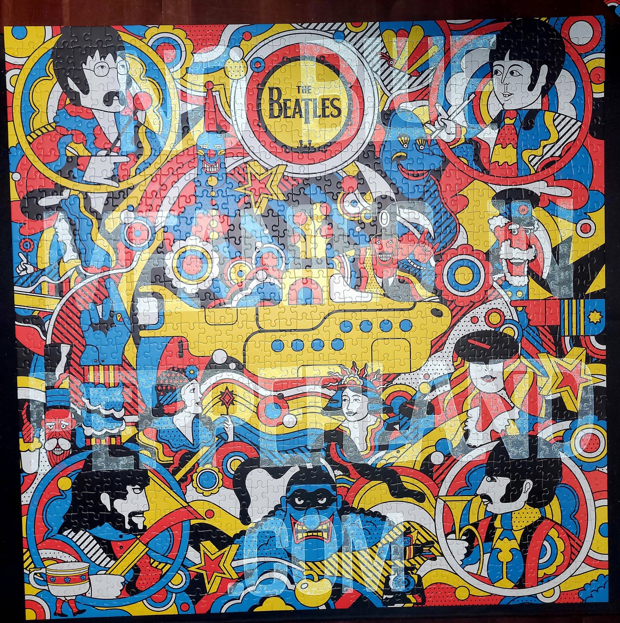 Theory11 Beatles Yellow Submarine 1000-piece puzzle review