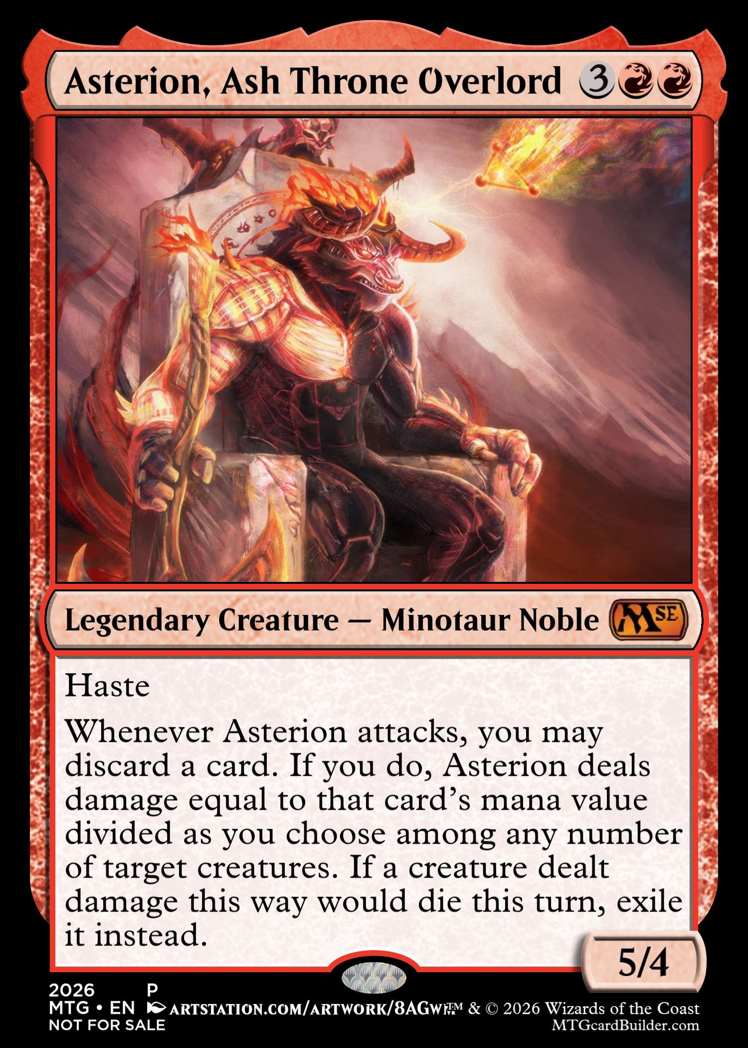 all minotaur cards mtg Target (Fire Art) [Unstable] Mint / near mint condition trading card Mtg Minotaur Deck 50 Minotaur