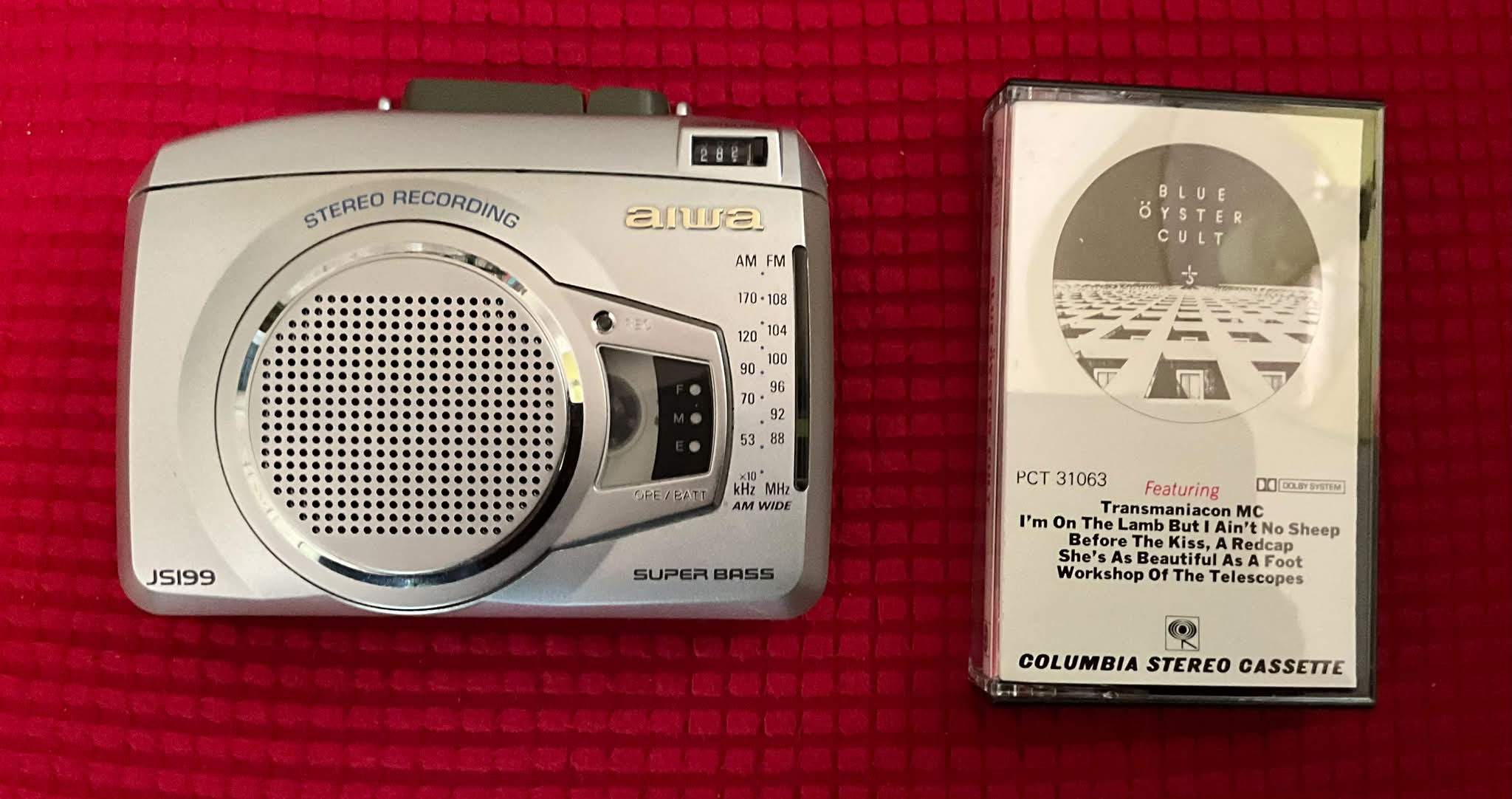 Aiwa HS JX50 with BBE system from my collection, one of the most