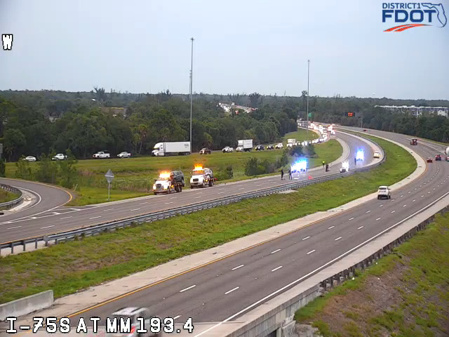 I-75 north ramp closed in Sarasota County