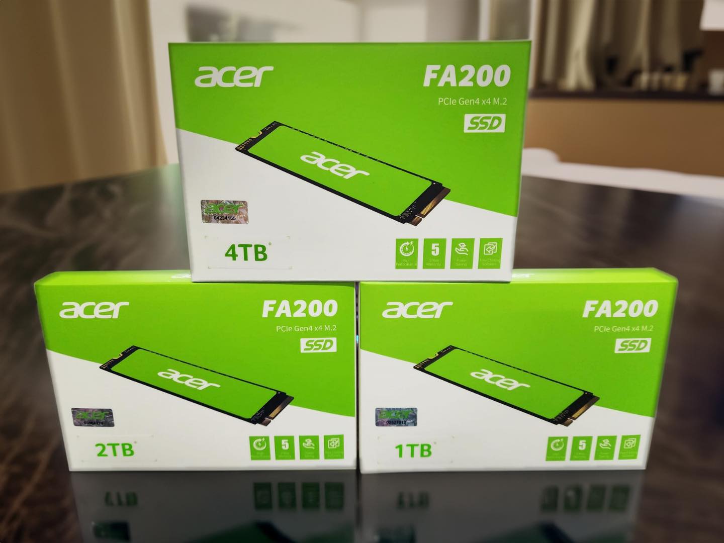 Acer SSD New Arrival! ? 1) Acer FA200 1TB M.2 2280 SSD • PCIe 