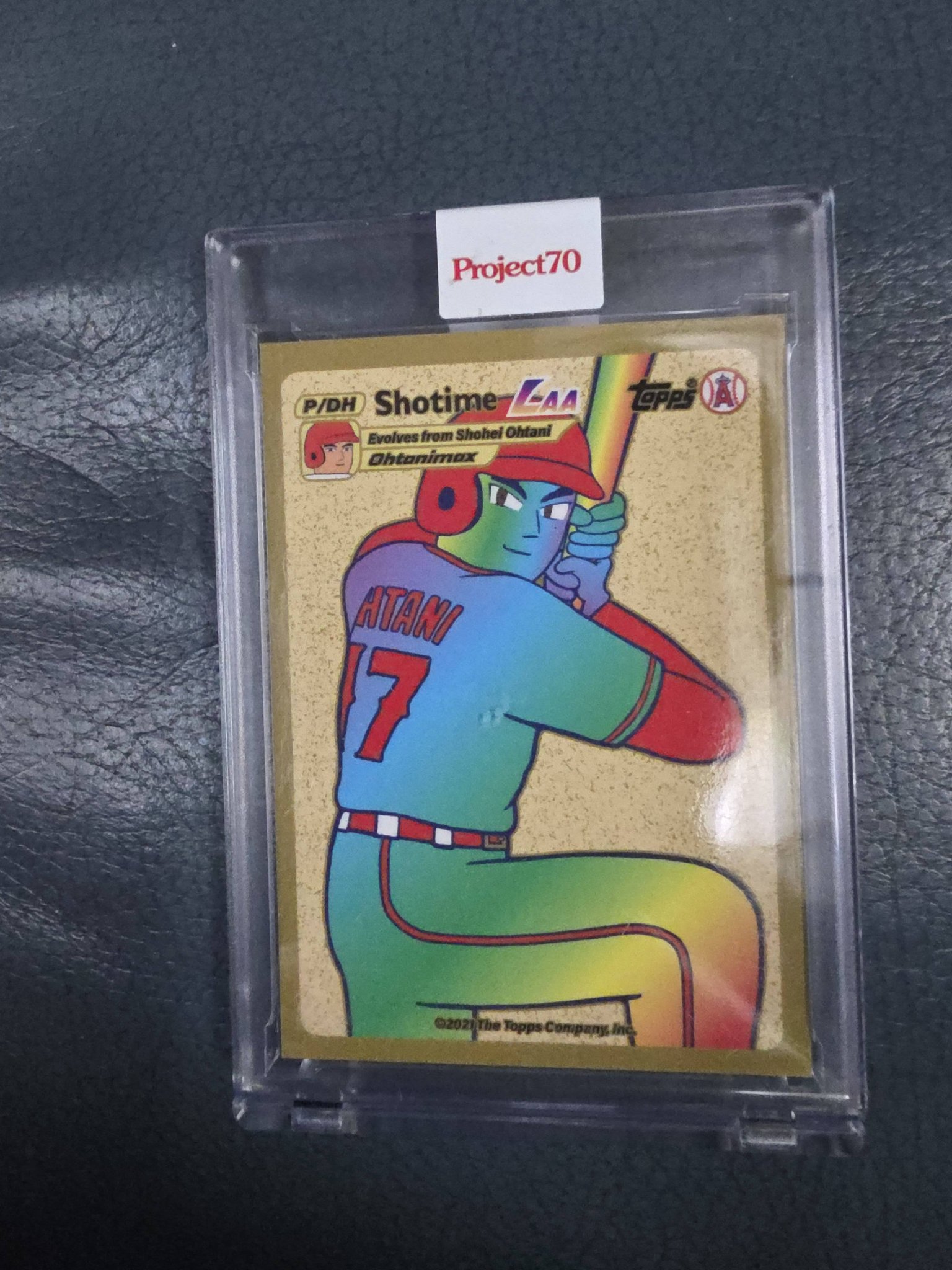 超希少▶ 大谷翔平　限定７０　Topps project70　547　ポケモン風 競標大谷翔平Project70，編號547 寶可夢聯名(原封殼無損) 起標價:0元直