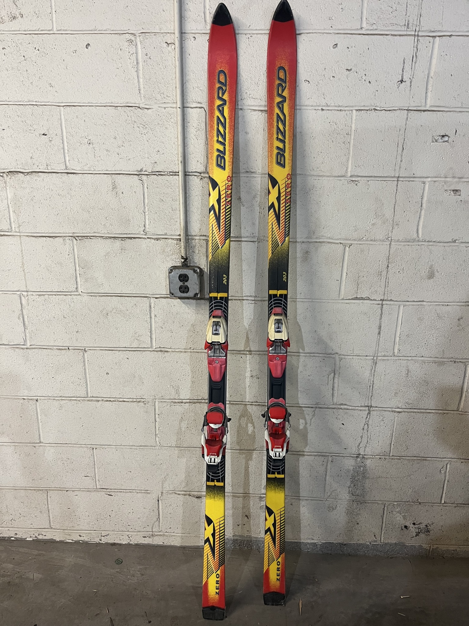 The 1980s called. They want their skis back. I said no. These 205s