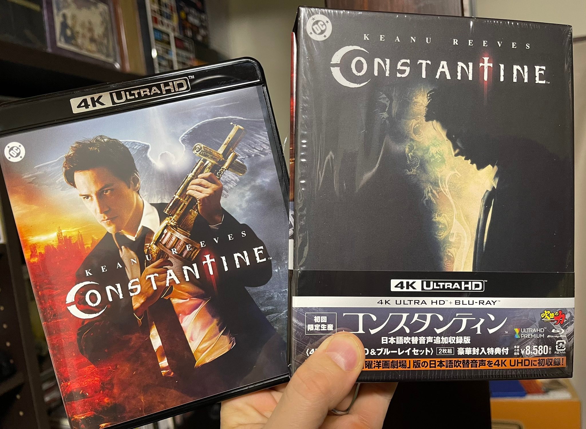 Watching Constantine 2005 in 4K UHD for the first time