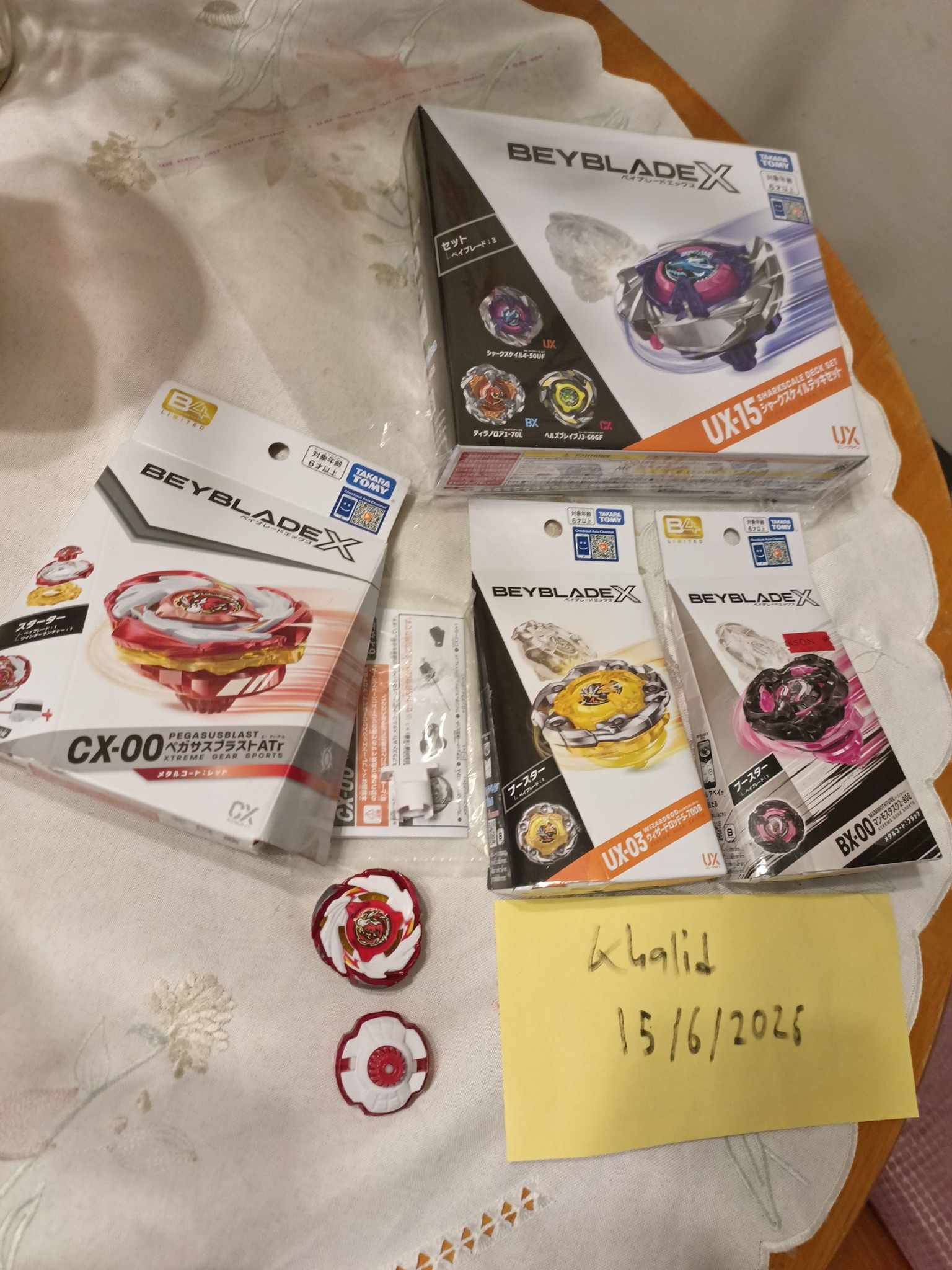 Beyblade X BX-09 and UX 20 for sale in Malaysia