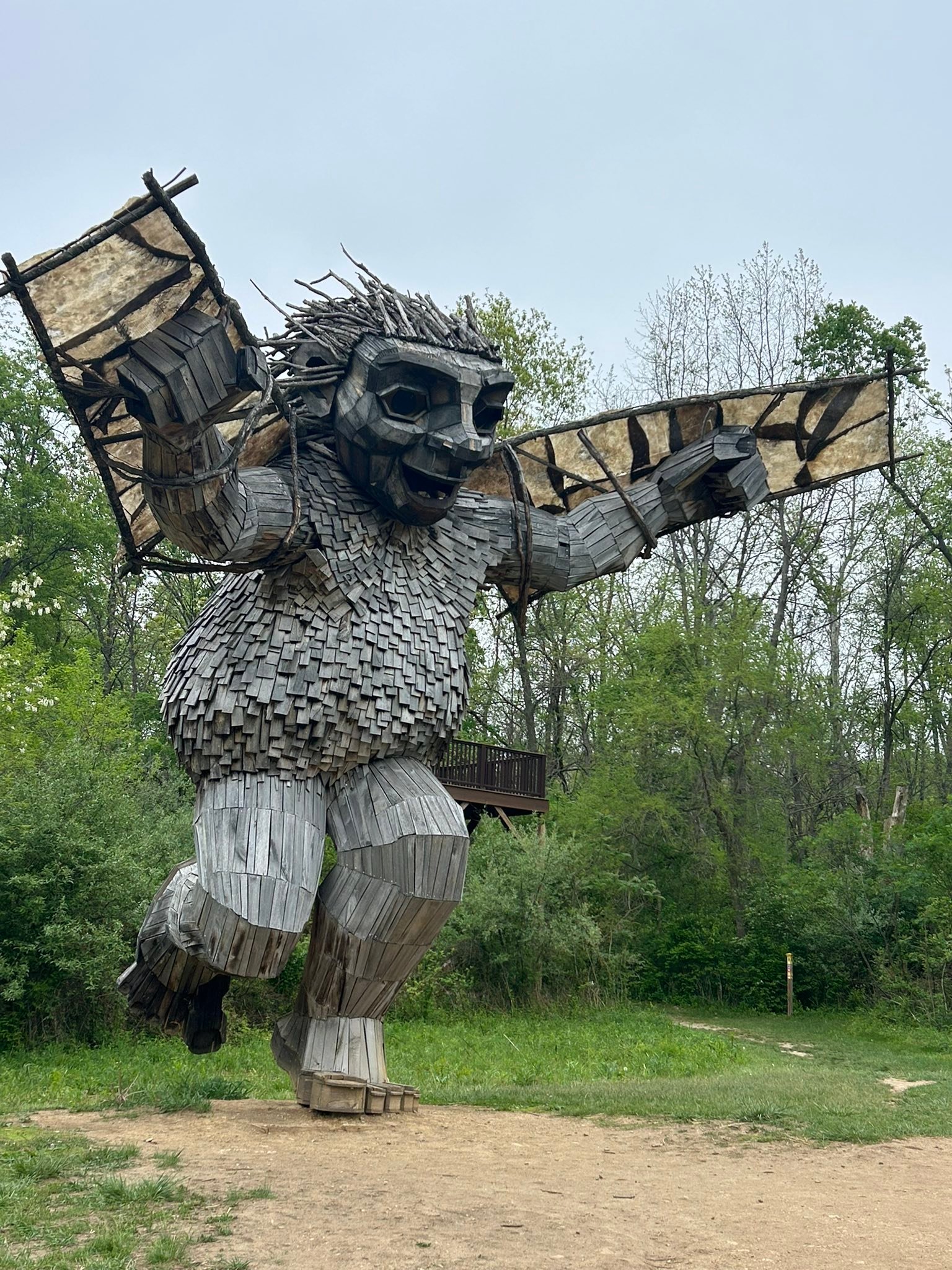 Went to Ohio to see the trolls! ልባር