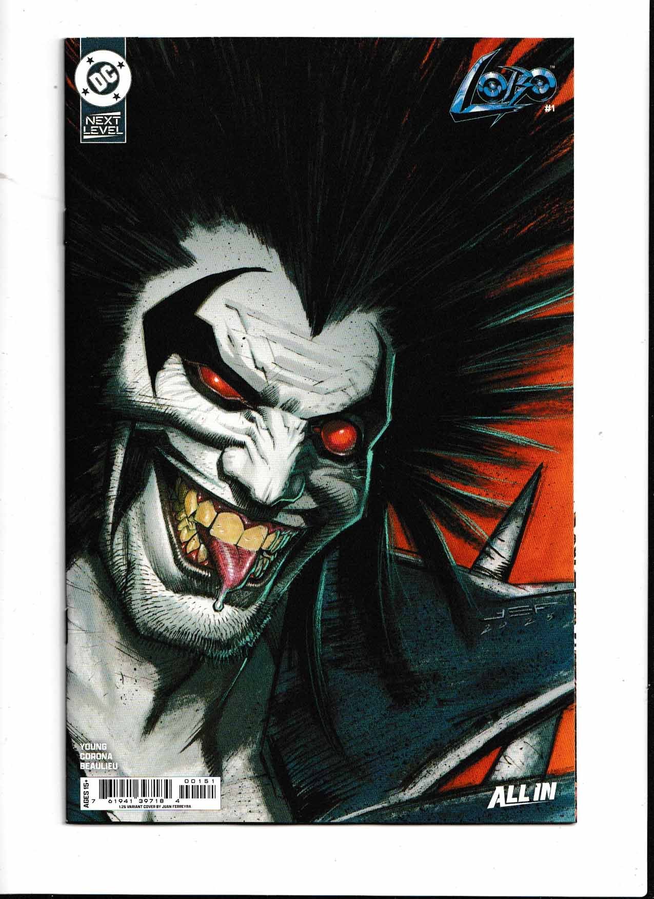 Lobo 2026 #1 (2026) Lobo Juan Ferreyra Variant, Skottie Young